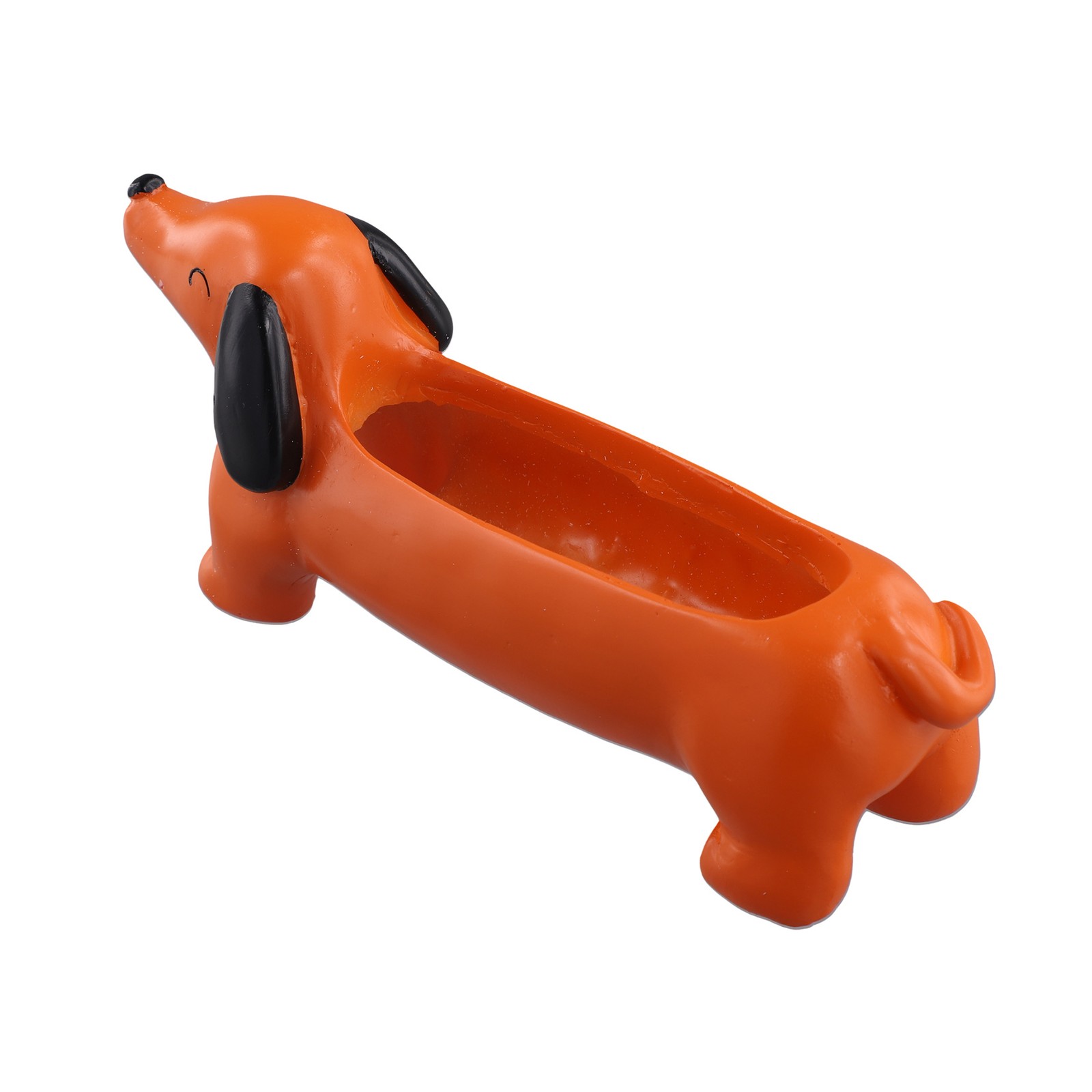 2X(Dog Flower Pot Dachshund Decorative Flower Pot Flower Pot4775