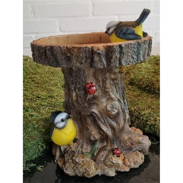 Vivid Arts Bird Care Treetrunk Feeder - Blue Tit