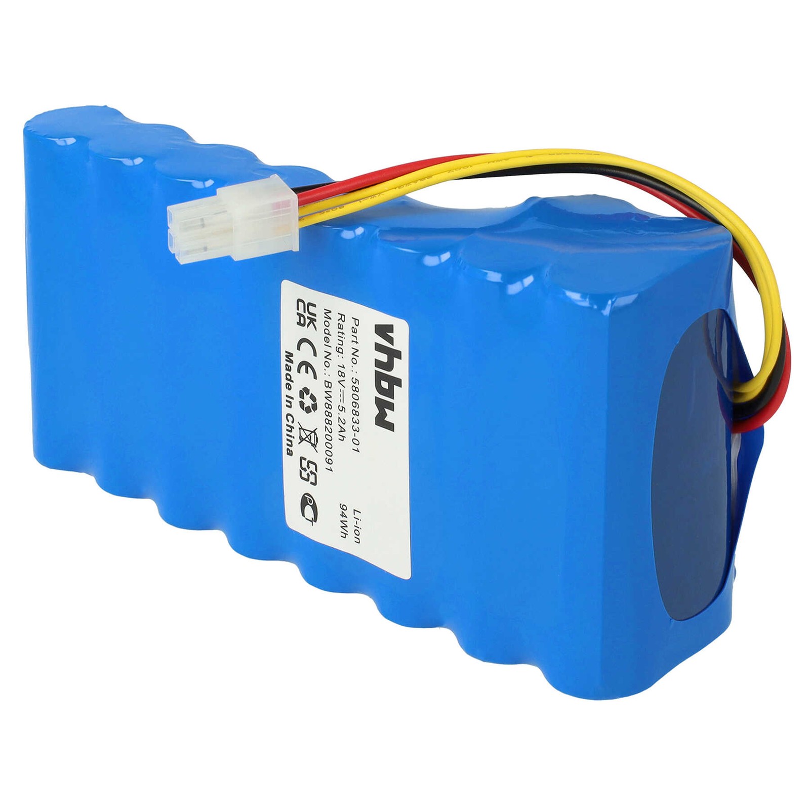 Battery Pack for Husqvarna 580 68 33-01 580683301 5806833-01 5200mAh 18V