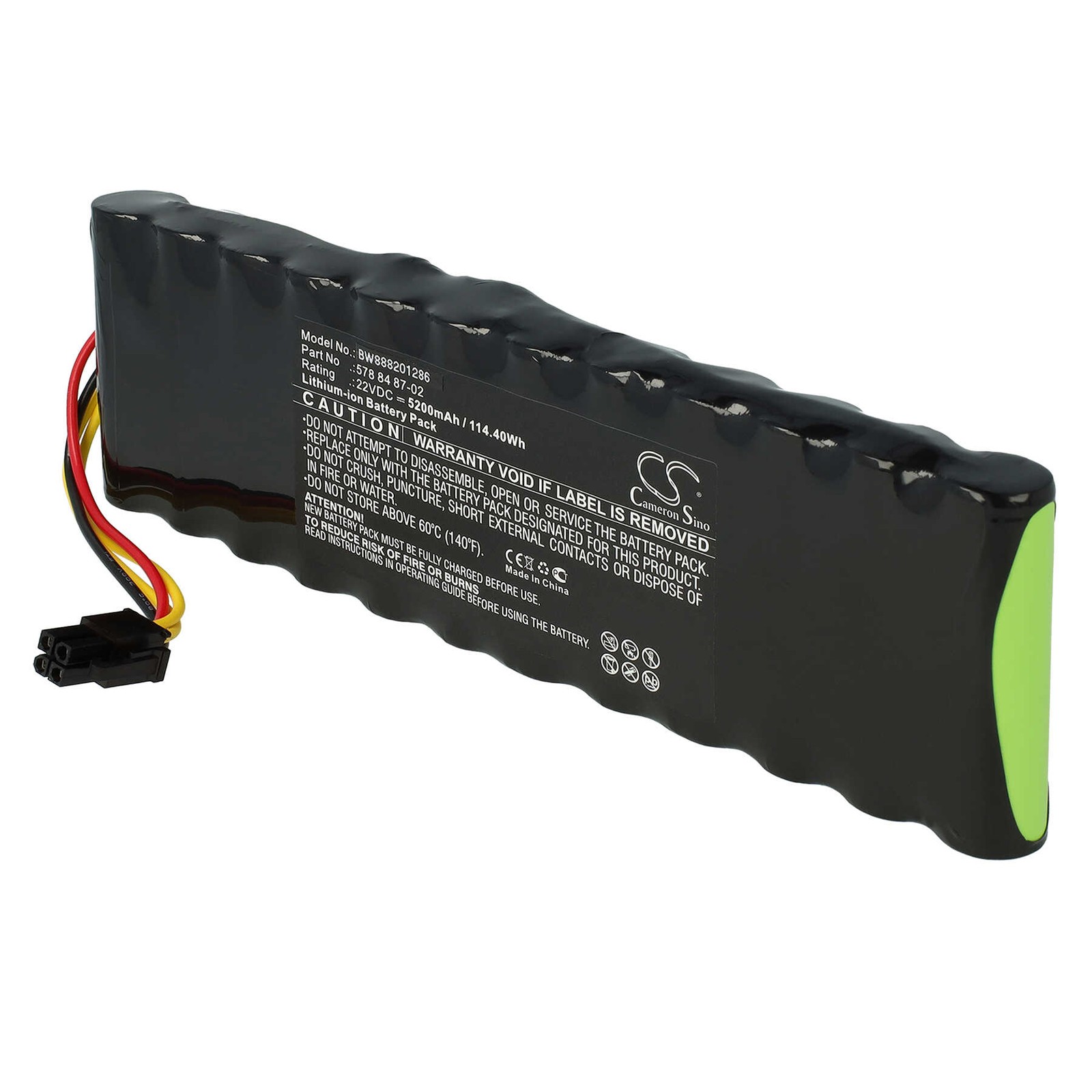 Battery for Husqvarna 597 21 32-03 5200mAh 22.2V