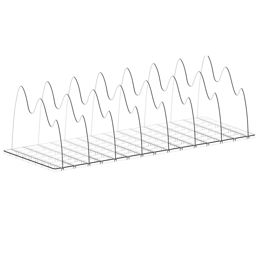 Purse Organizer for Closet, 8pcs Adjustable Clear Handbag Storage Organizer7819