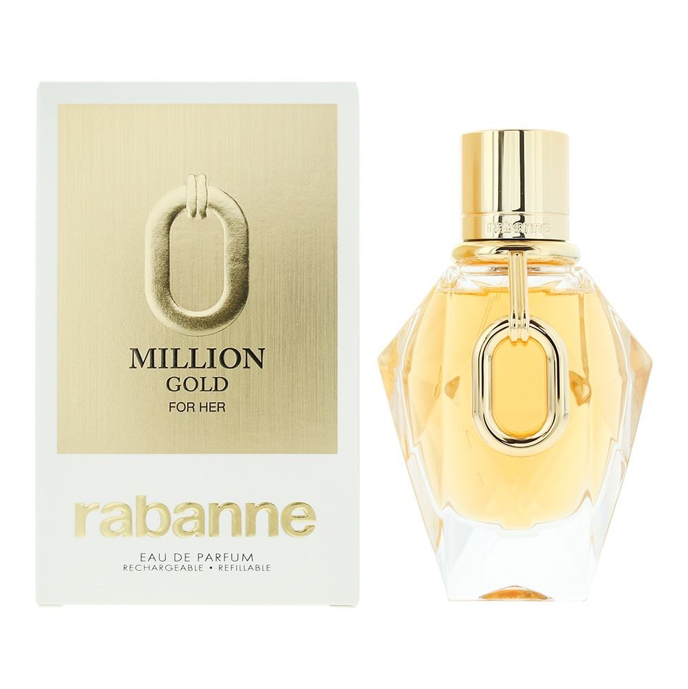 Paco Rabanne Million Gold For Her Eau de Parfum 50ml Spray for Her