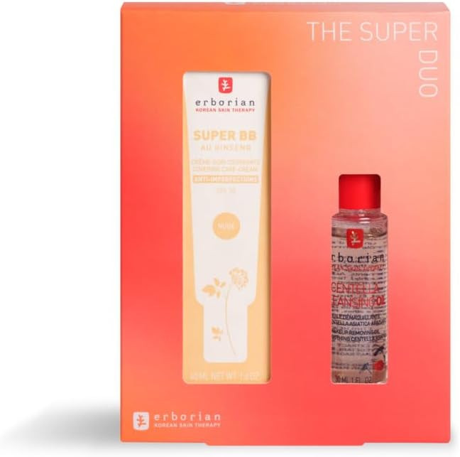 Erborian - The Super Duo - Super BB 23 Oil Kit - Super BB Nude 40ml + Centella