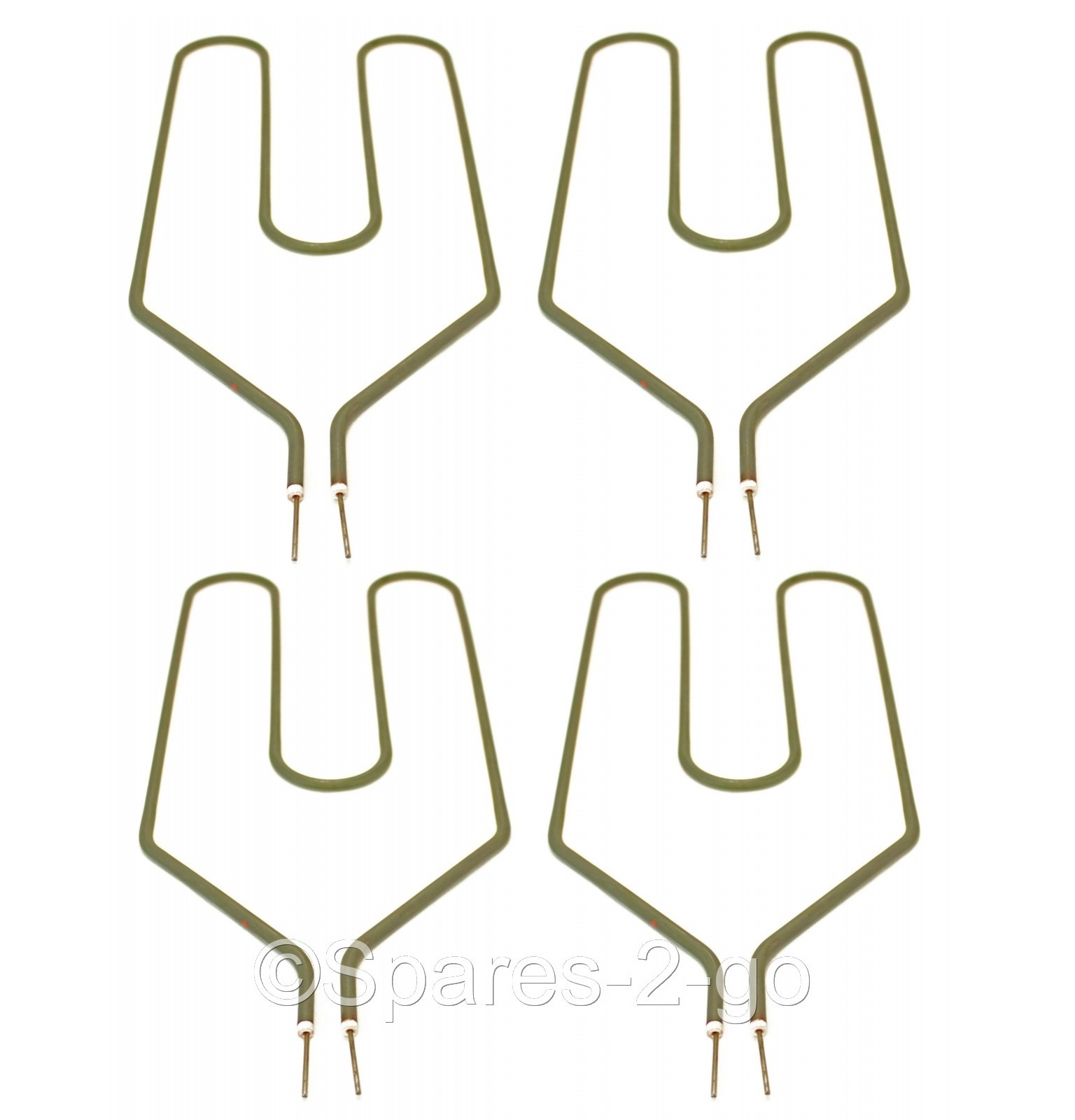 4 x SUNHOUSE Night Storage Heater Elements 850W Crank Neck SSH18M SSH24M