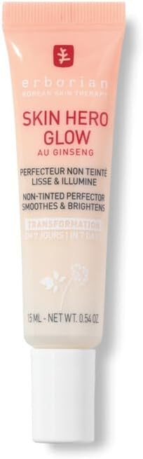 Erborian - Skin Hero Glow - Non-Tinted Skin Perfector + 7-Day Radiance Booster