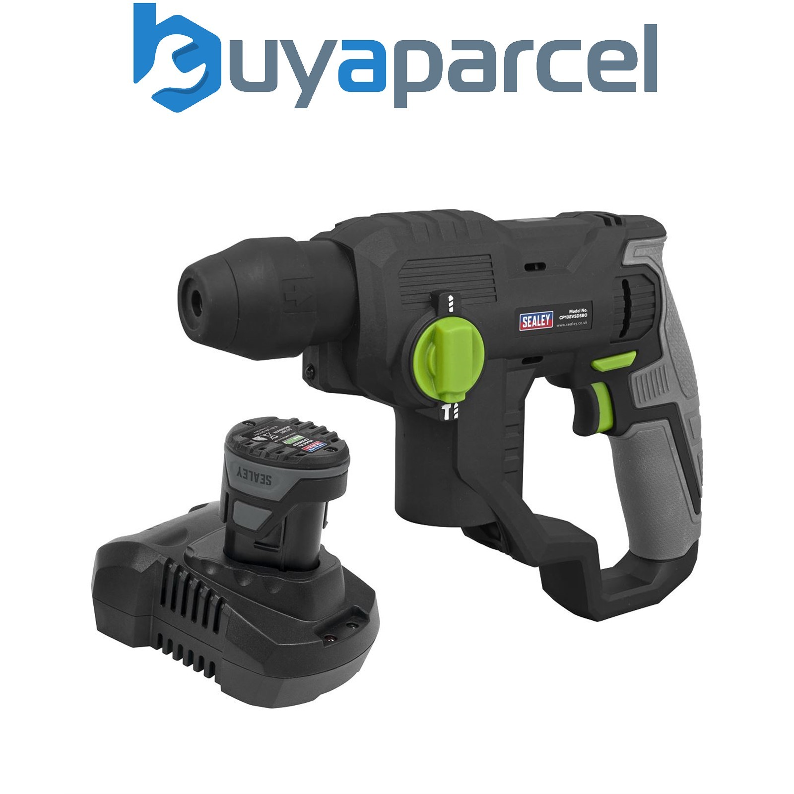 Sealey CP108VSDS SV10.8 Series Cordless SDS Plus Rotary Hammer Drill Kit 10.8V 2