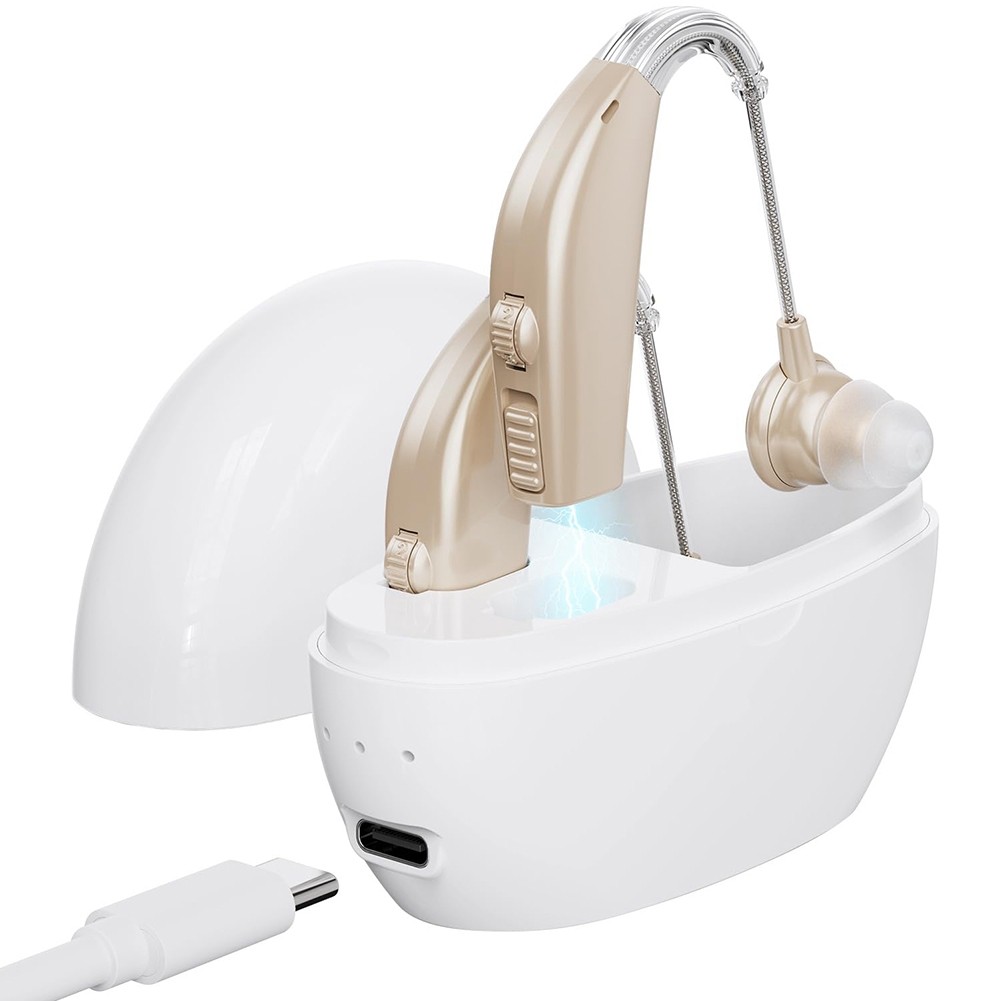 Elderly Loudspeaker Headphones Rechargeable Noise Reduction Suitable for9737