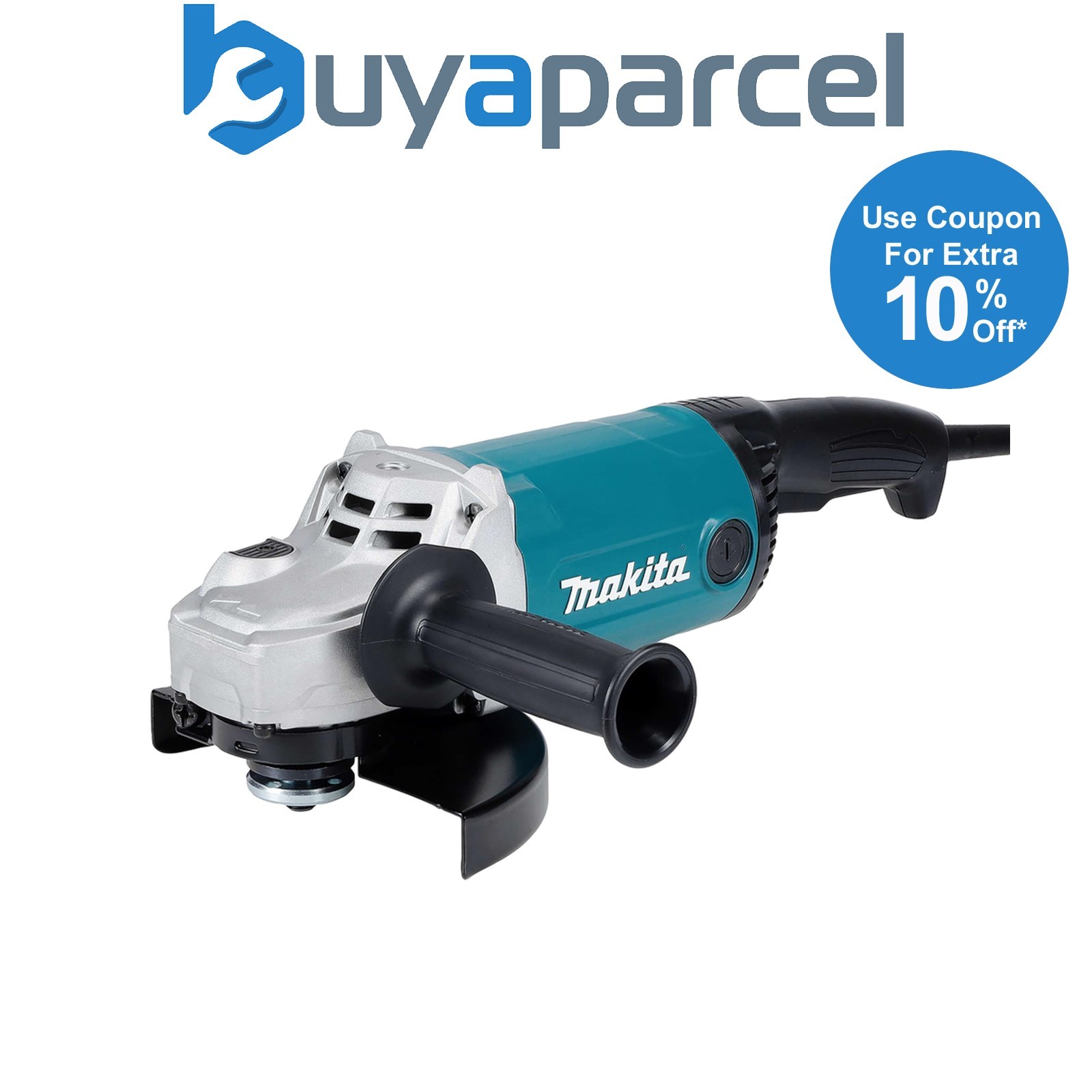 Makita GA7090N 180mm 7" Corded Angle Grinder 2200W 240v GA7090N/2 - 2m Cable