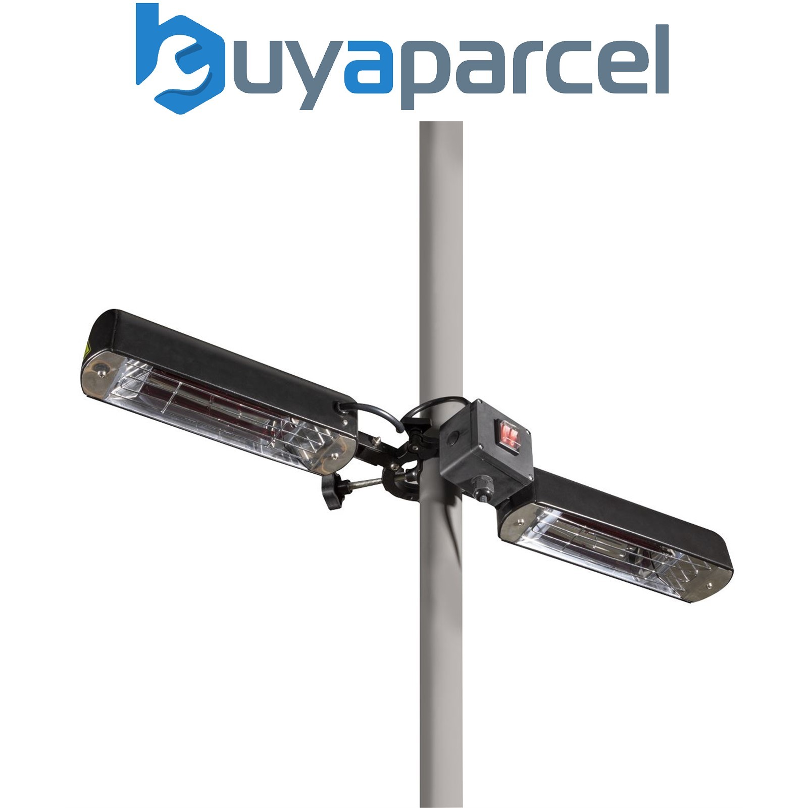 Sealey DG176 Dellonda Folding Parasol/Gazebo/Patio Outdoor Infrared Heater, Two