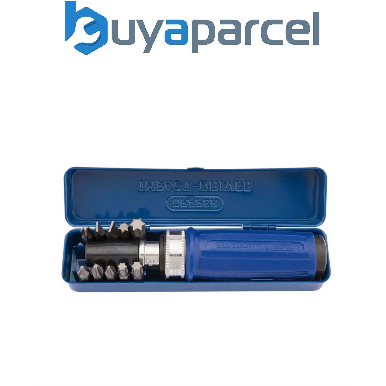 Draper Impact Screwdriver 12 Piece Cased Set TX-Star Pozidriv 22322 2800/10