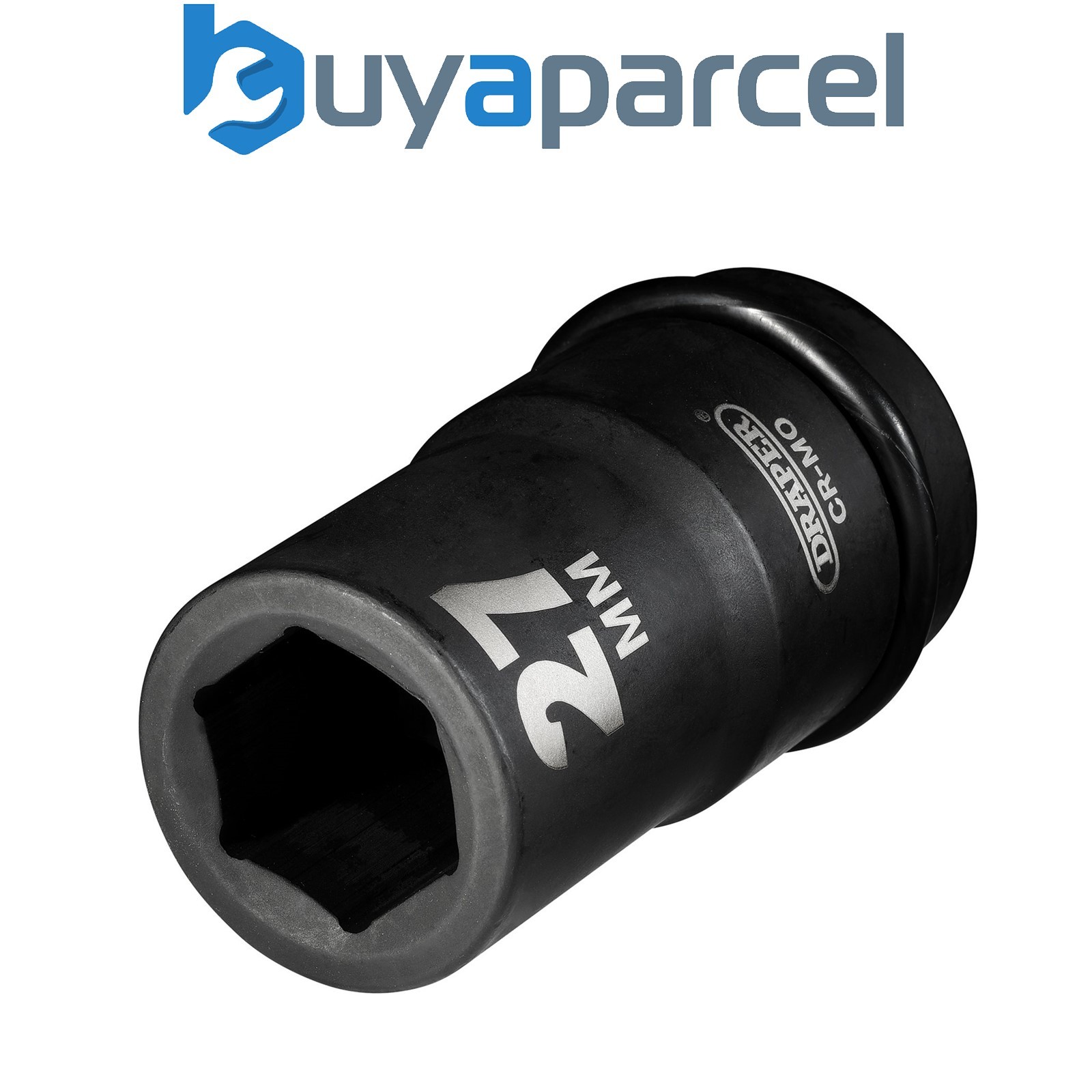 Draper 05142 Draper Hi-TORQ Deep Impact Socket, 1" Sq. Dr., 27mm