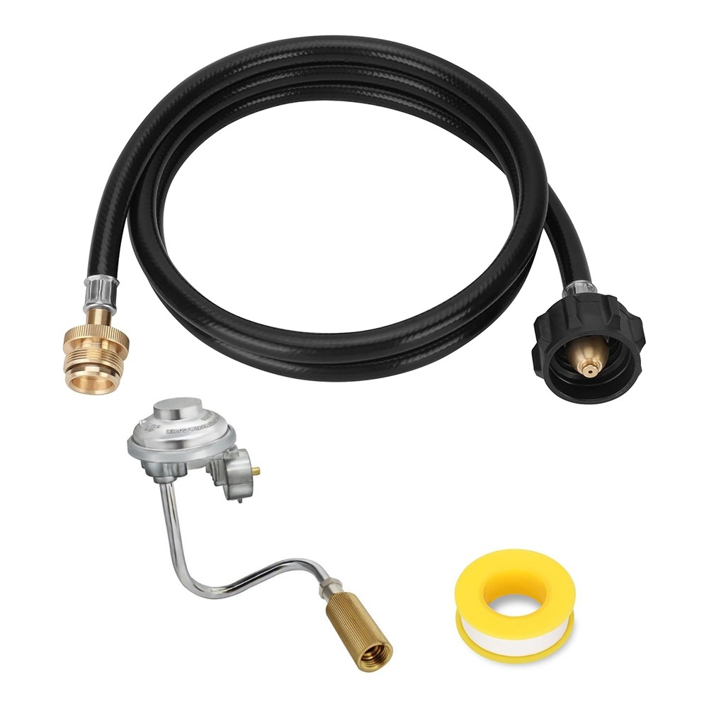 Grill Regulator for Roadtrip Grill with 4 Feet Propane Adapter Hose,4315