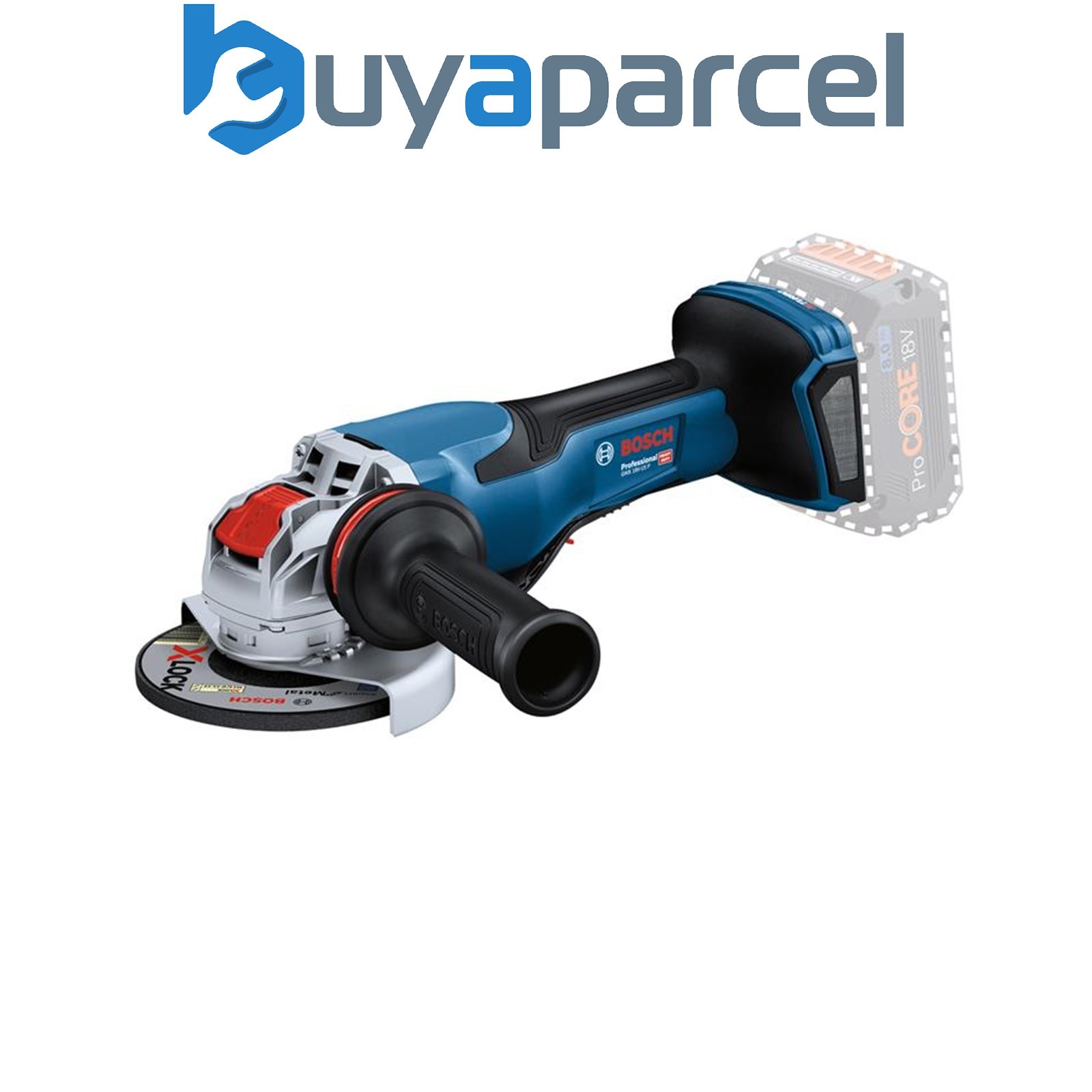 Bosch 06019H6F00 GWX 18V-15 P Professional BITURBO Angle Grinder 125mm 18V Bare