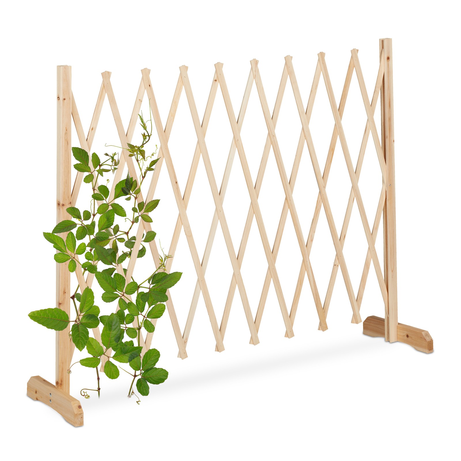 Garden trellis climbing plant support 1.2 kg natural wood Adjustable Plant Frame