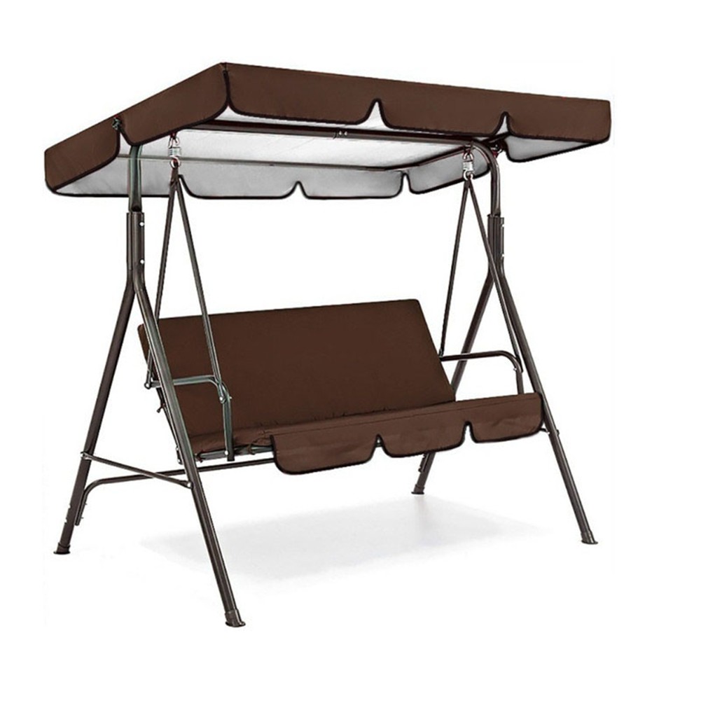 Sunshade for Swing Pew 2/3 Seater Garden Swing Chair Cover Polyester6145