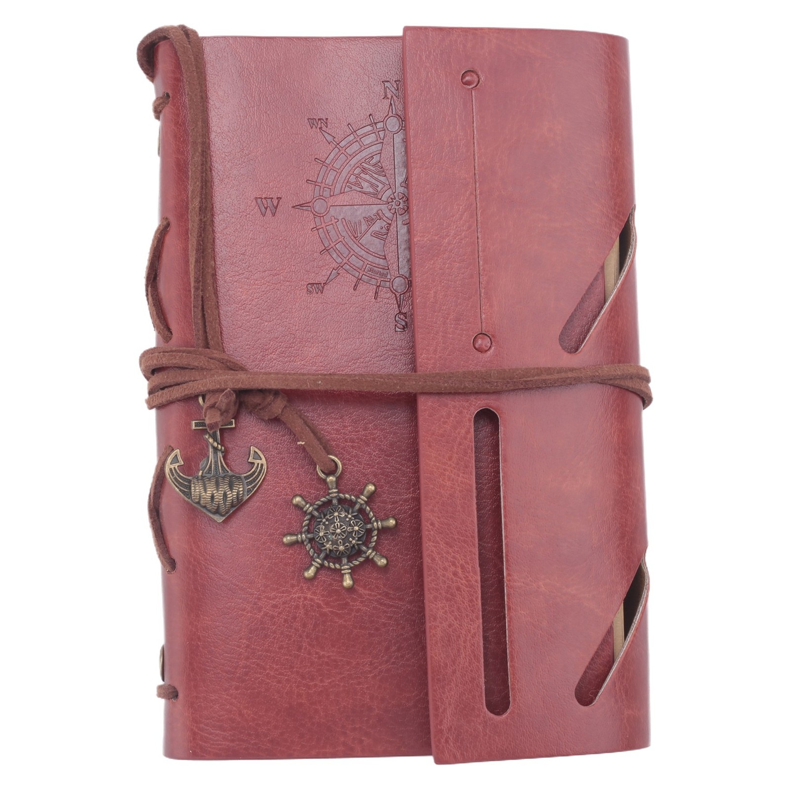 6X(Retro Personality Journal Notepads Binder Diary Notebook3727