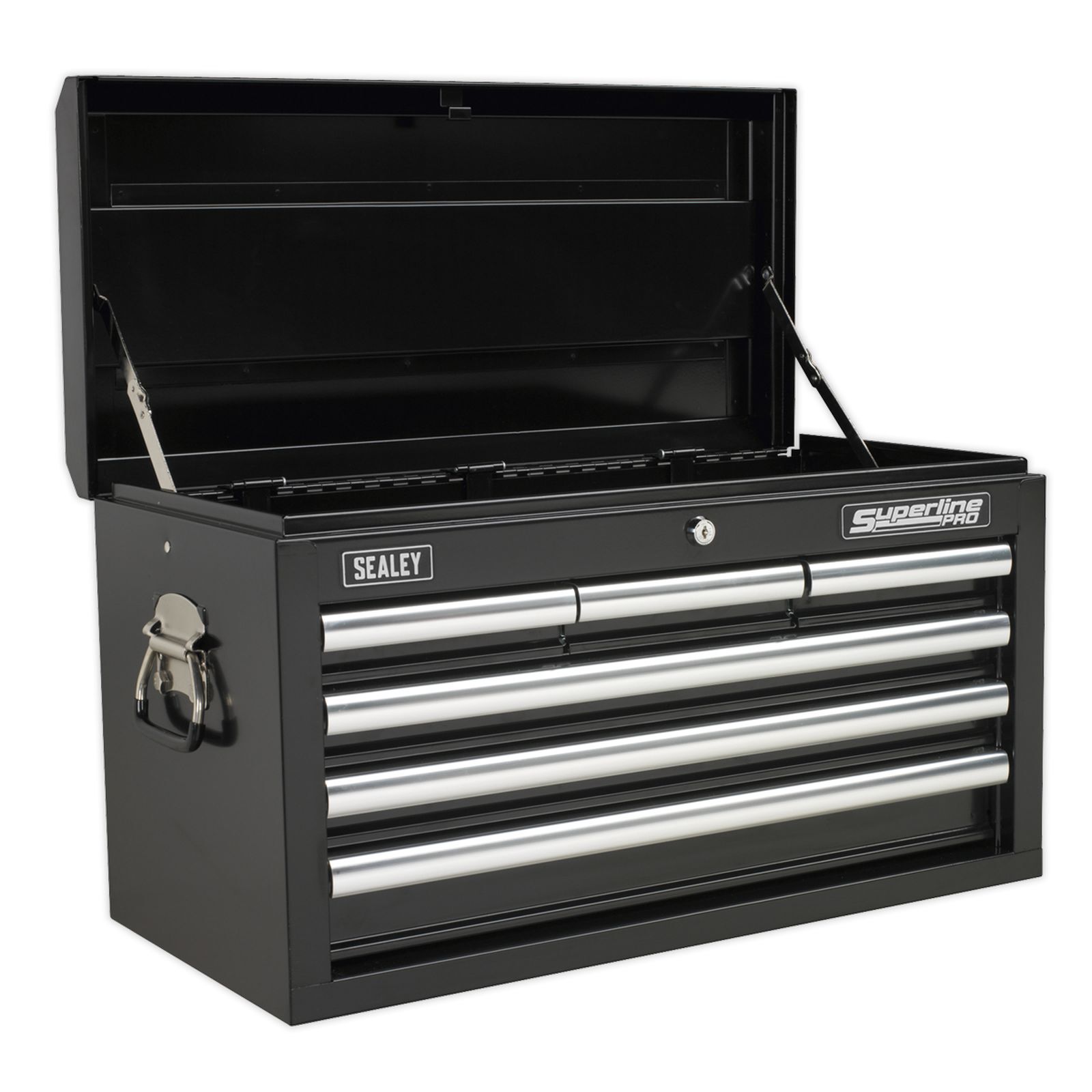 Sealey Topchest 6 Drawer with Ball Bearing Runners - Black Tool Chest AP33069B