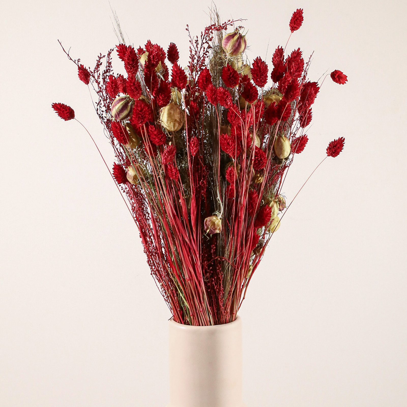 Trendy Tango 55cm Hand Tied Dried Flower Bouquet Floral Décor In Craft Paper