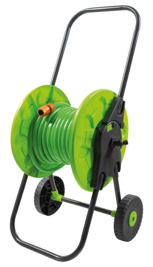Hose Cart Reel with 60m Garden Hose Pipe - GH721