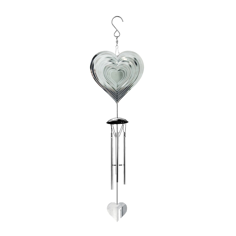 3X(Wind Chimes for Outside Chimes with 3D Wind Spinner, Gifts for Women Men4940