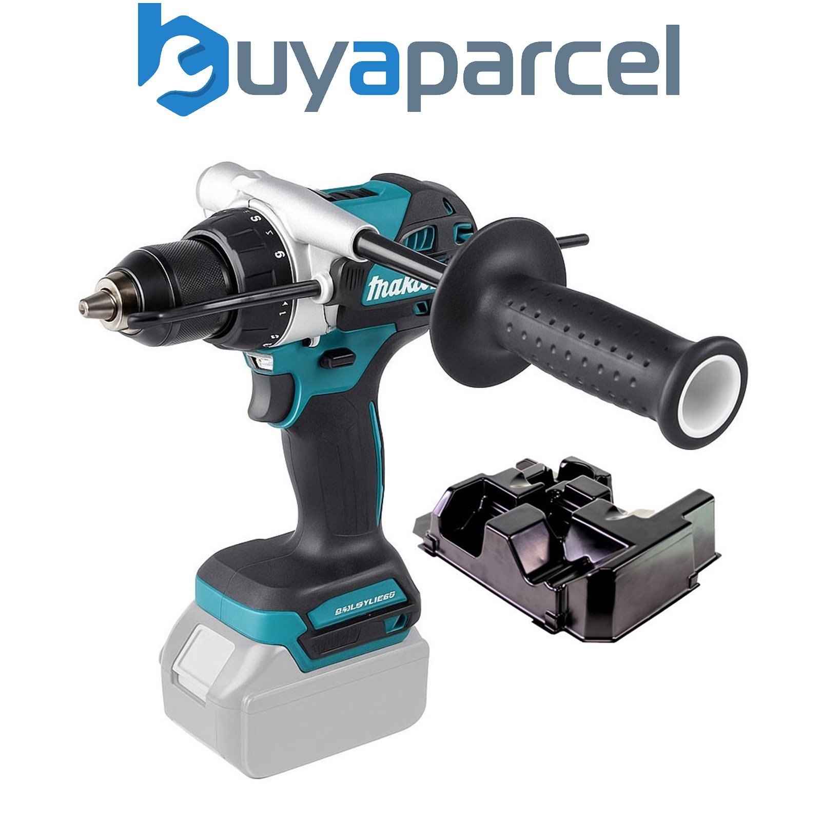 Makita DHP492Z 18v Brushless Combi Hammer Drill LXT 141Nm Torque Bare + Inlay