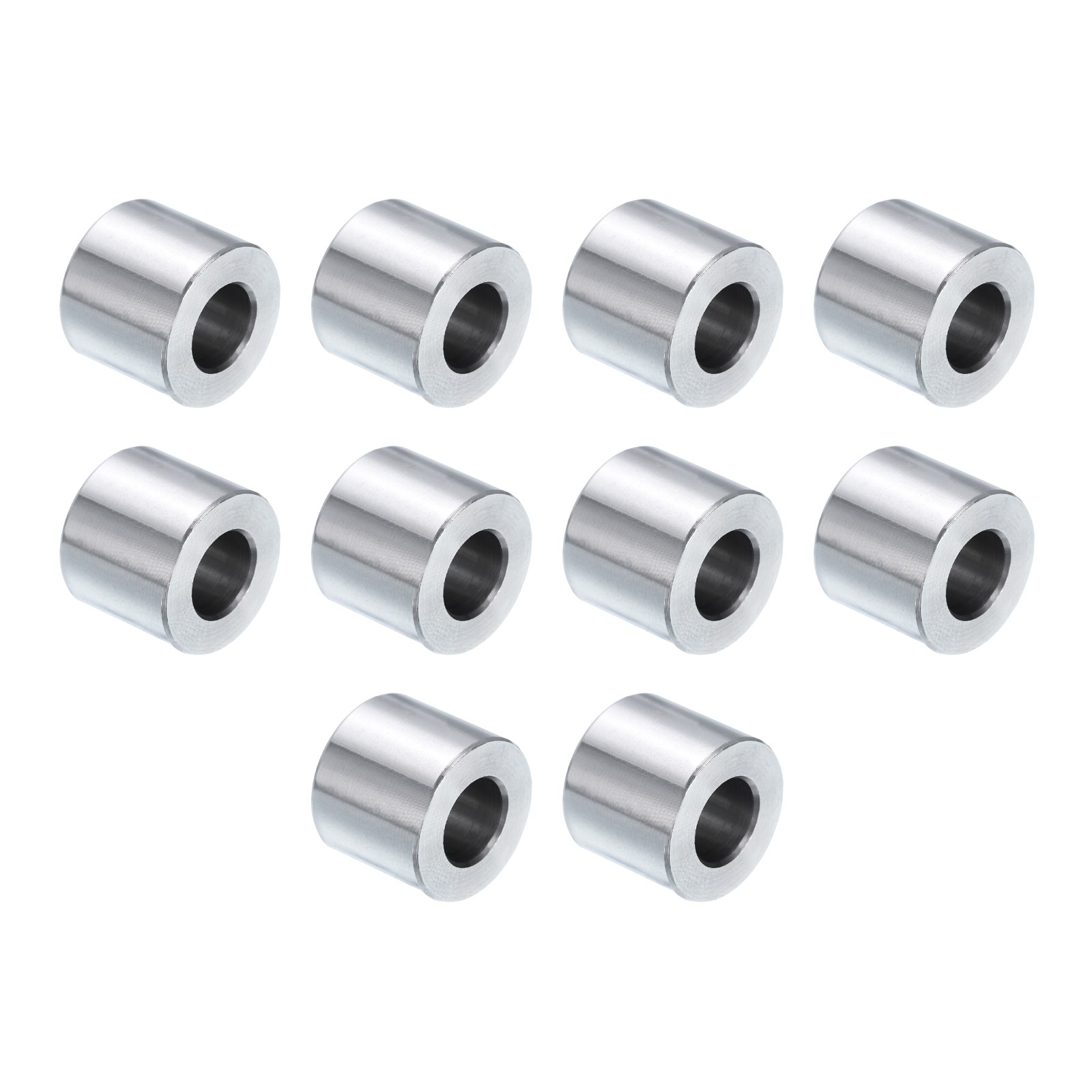 10pcs Stainless Steel Spacer 3/8" Bore x 3/4" OD x 1/2" Length Screw Standoff