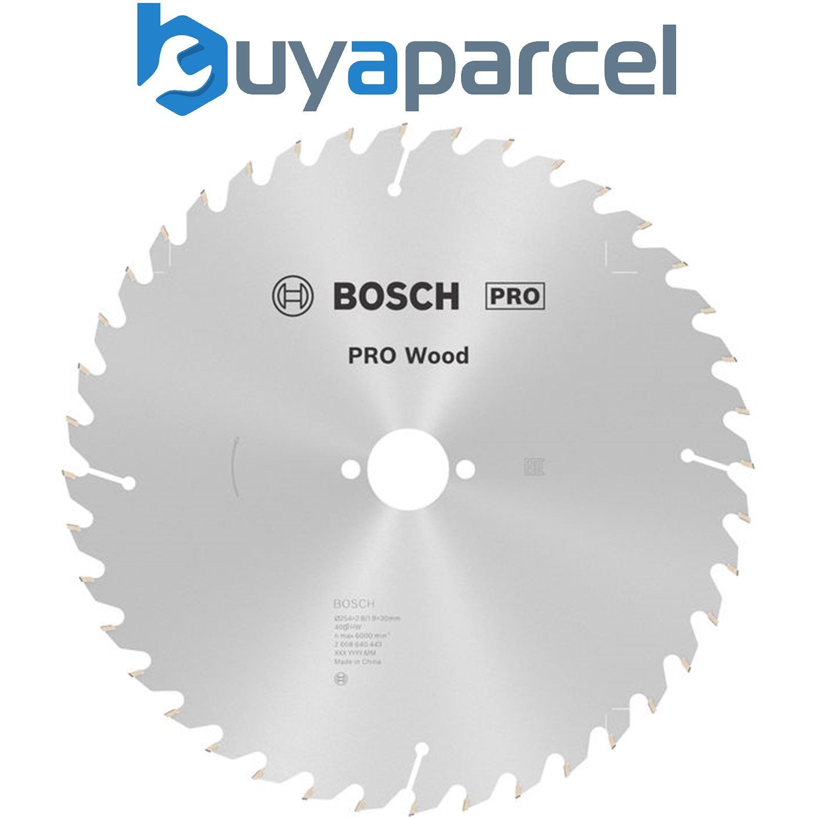 Bosch PRO Wood Circular Saw Blade 254 x 2.8 x 30 mm T40 2608640443