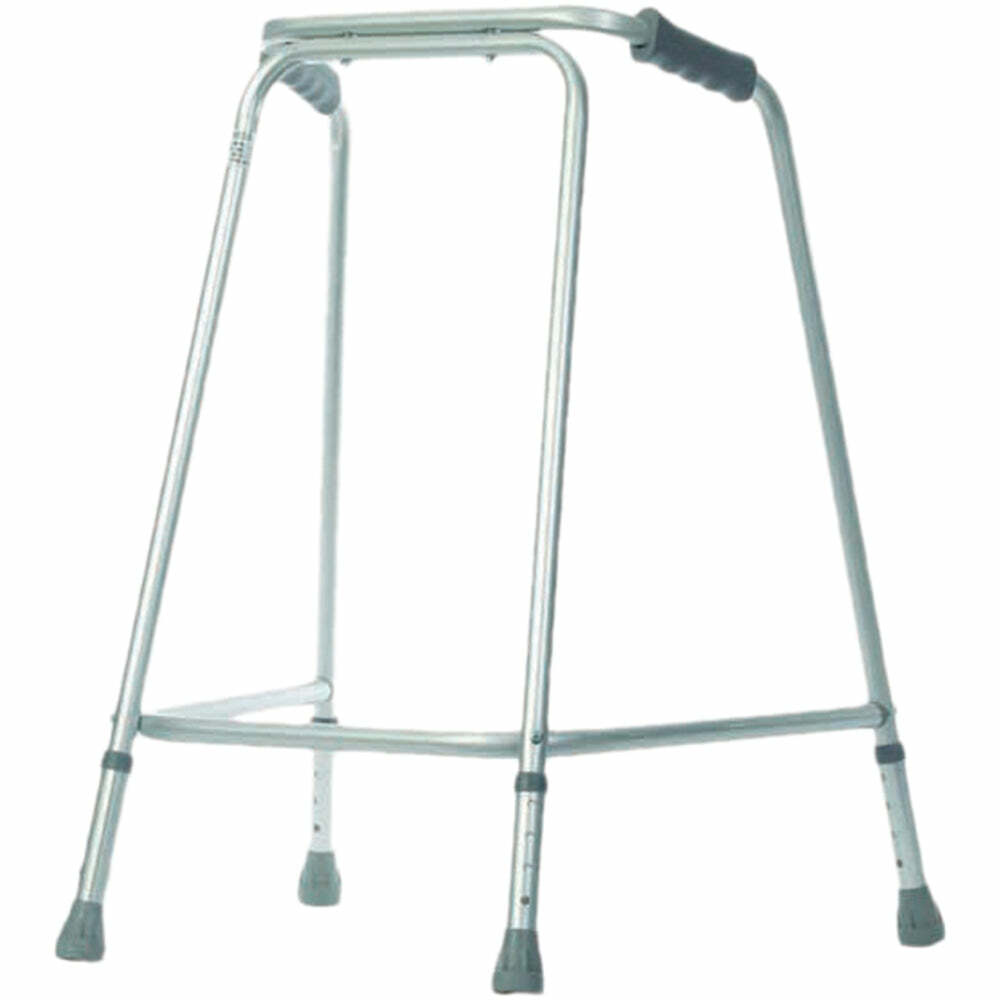 Lightweight Aluminium Walking Frame - 770 to 870mm Adjustable Height Extra Large