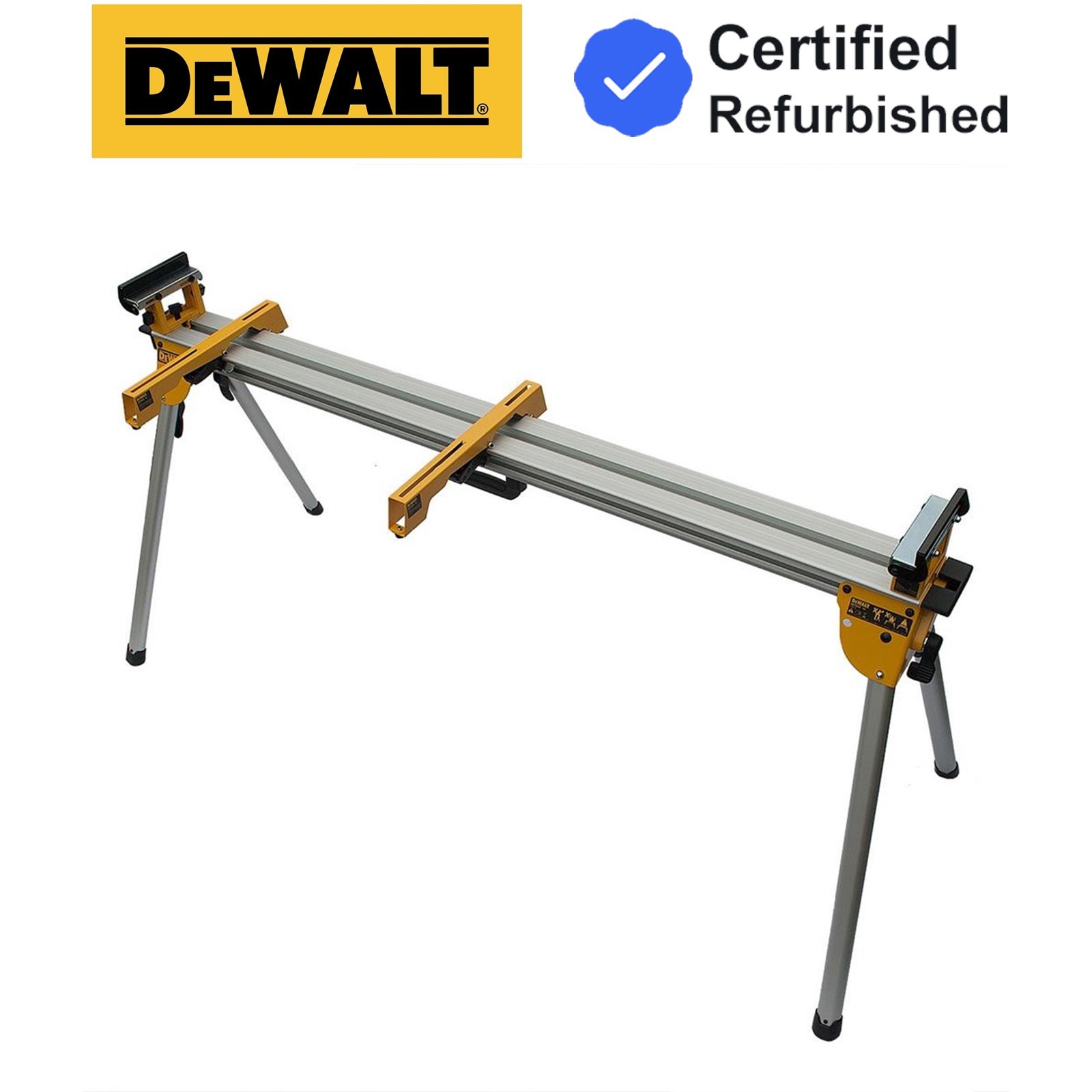 DeWalt DE7023 Universal Extendable Mitre Saw Stand + Portable Brackets Supports
