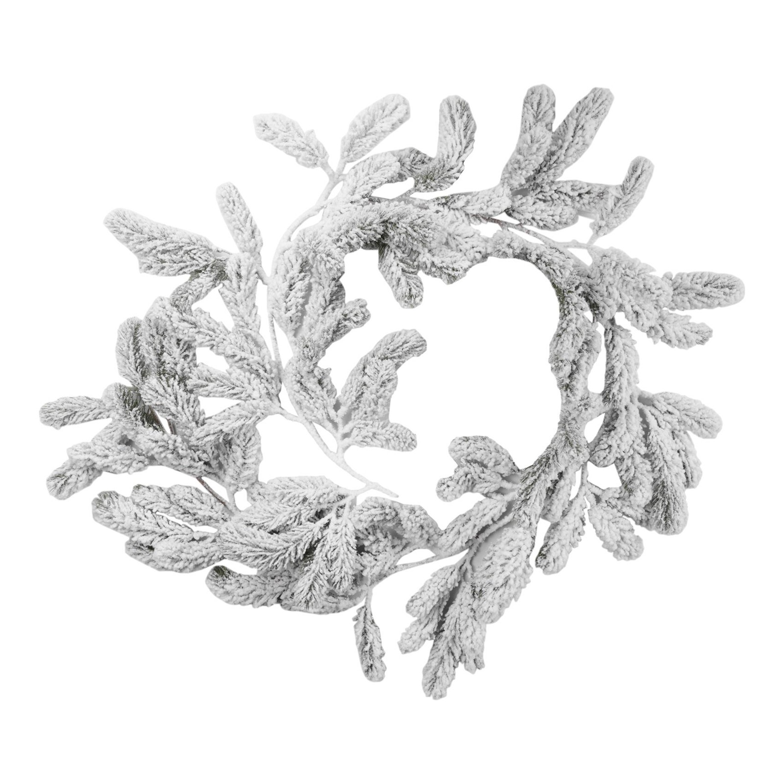 Long Artificial Snow Pine Branches Christmas Garland with Snow Decorations5542