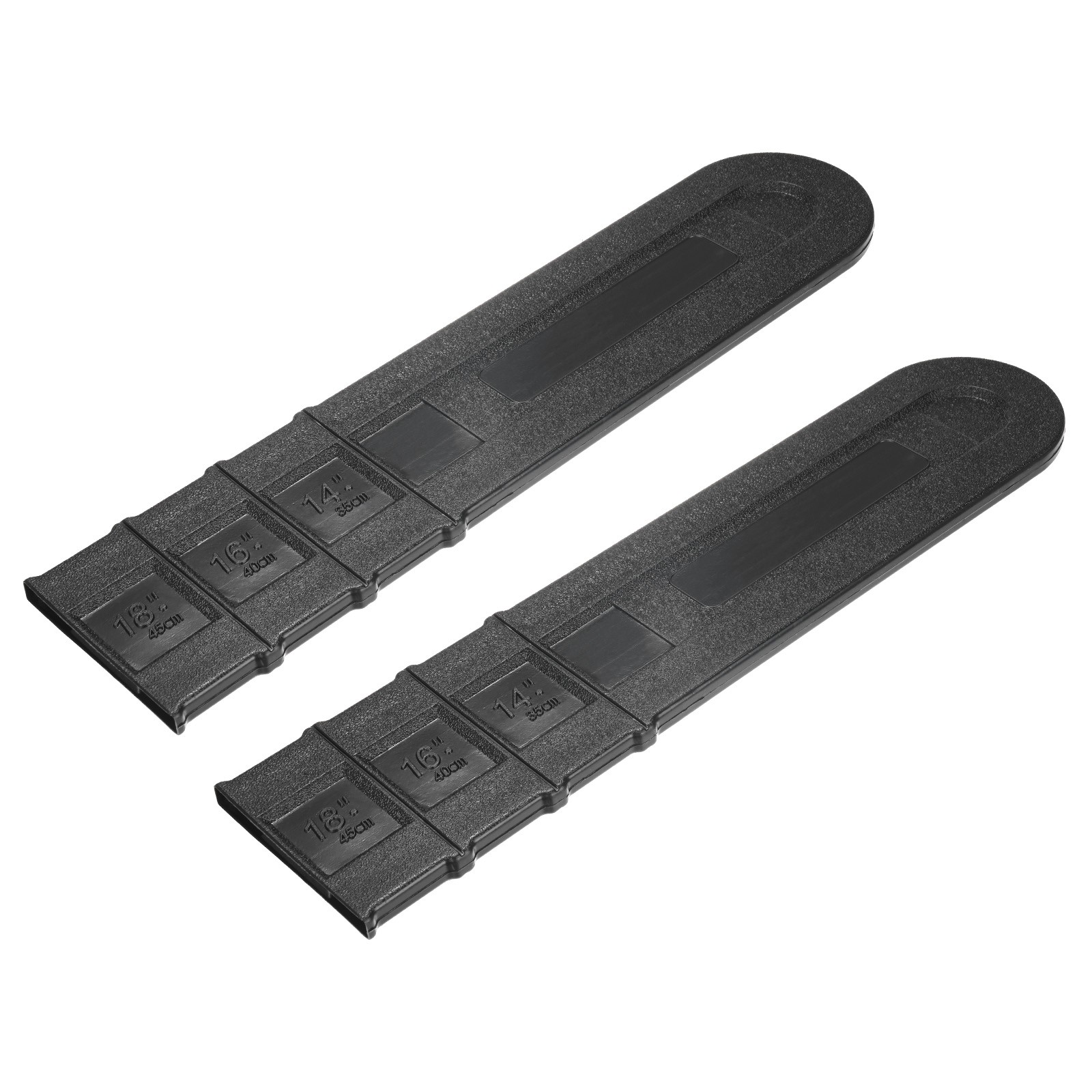 2pcs Chainsaw Chain Cover 18" Plastic Scabbard Cover for Garden Chainsaw