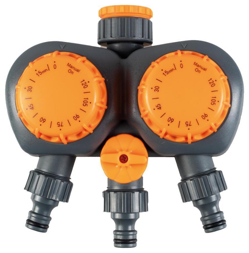 Garden Double Head Mechanical Sprinkler Timer - GH736