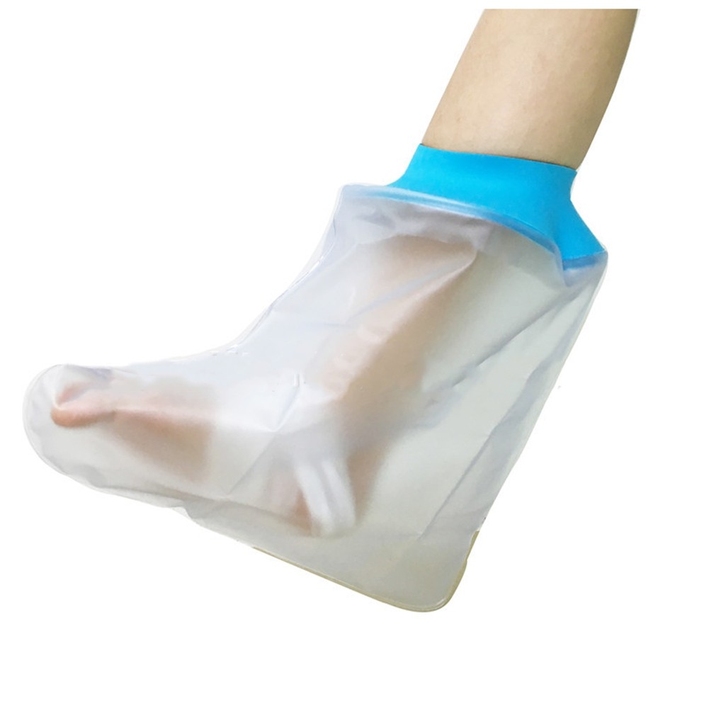 3X(Reusable Soft Silicone Ozones Limb Bag Legs & Feet Bath Bathing Cover7170