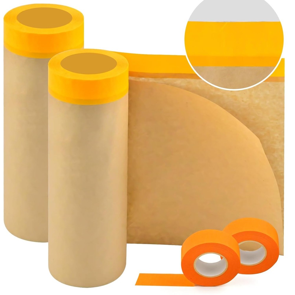 Pre-Taped Masking , Automotive Paint Masking for Painting Cars and Auto5686