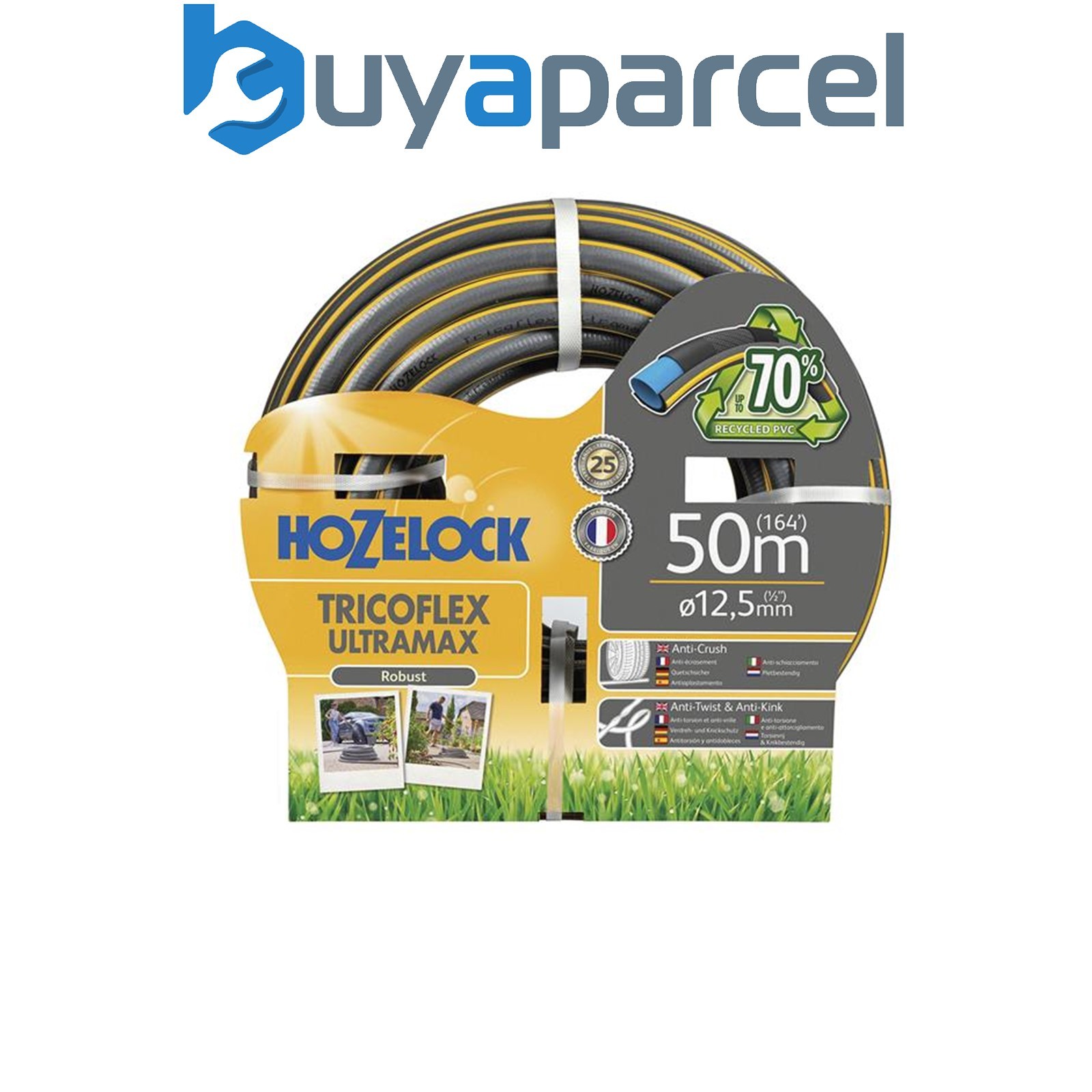 Hozelock 7950P0000 7950 Tricoflex Ultramax Anti-Crush Hose 50m HOZ7950