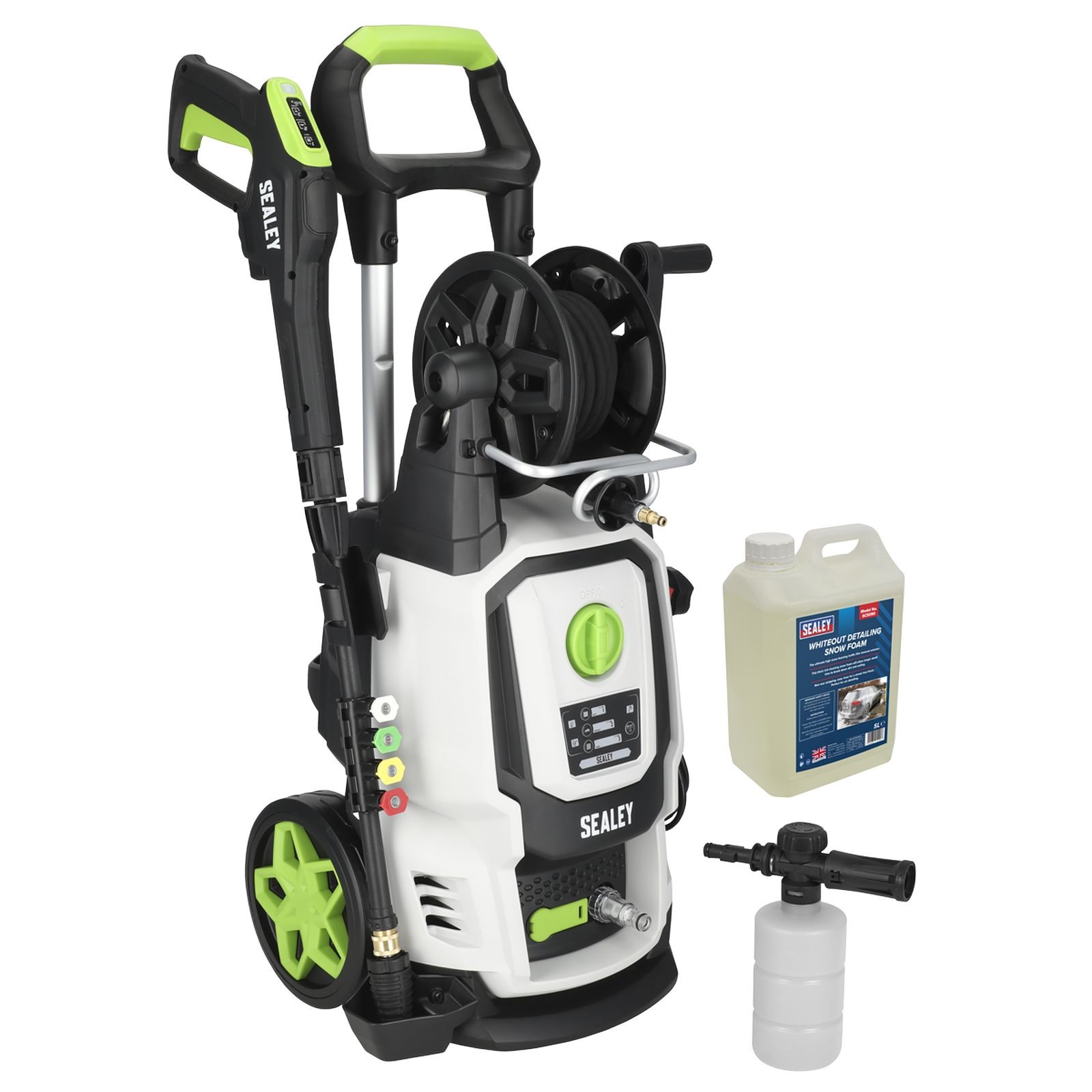 Sealey Pressure Washer 170bar 450L/hr with Snow Foam - PW2400COMBO