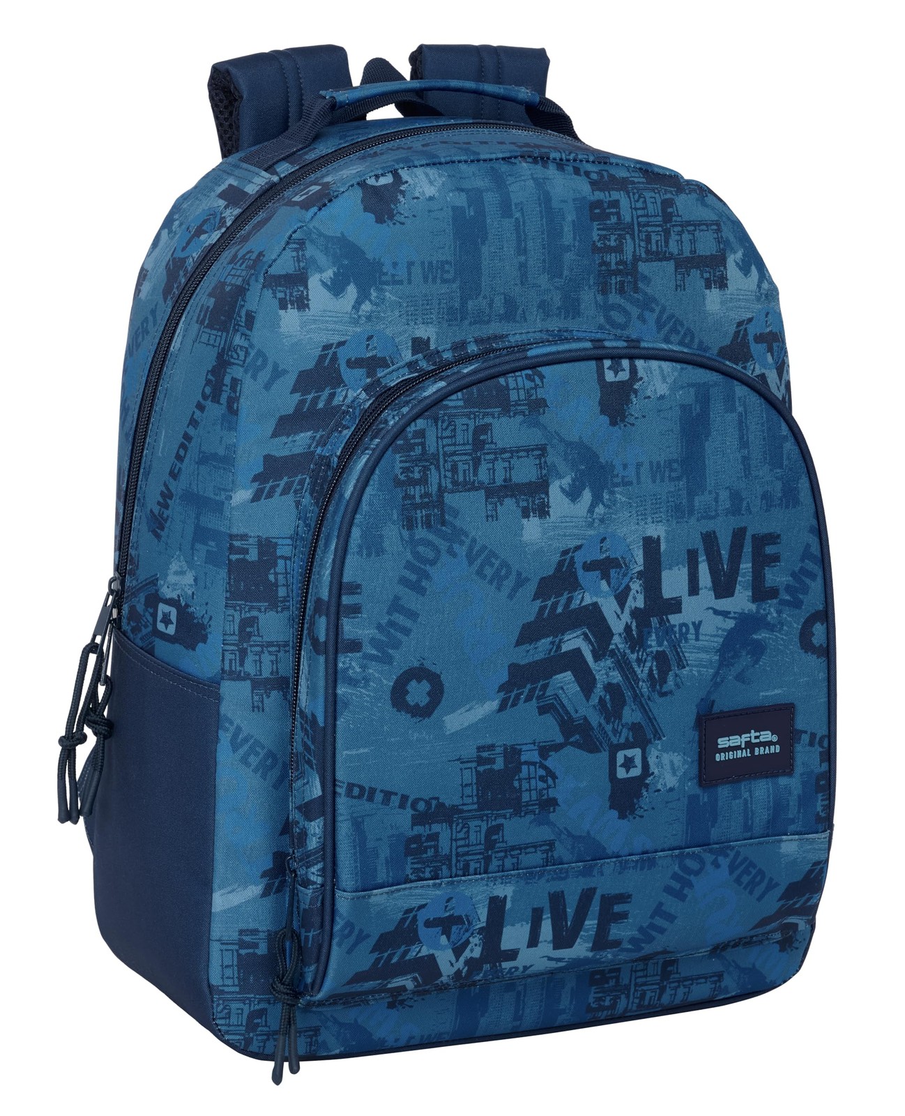 Safta New Edition – School Backpack Adaptable to Car, Backpack, Ideal for Childr