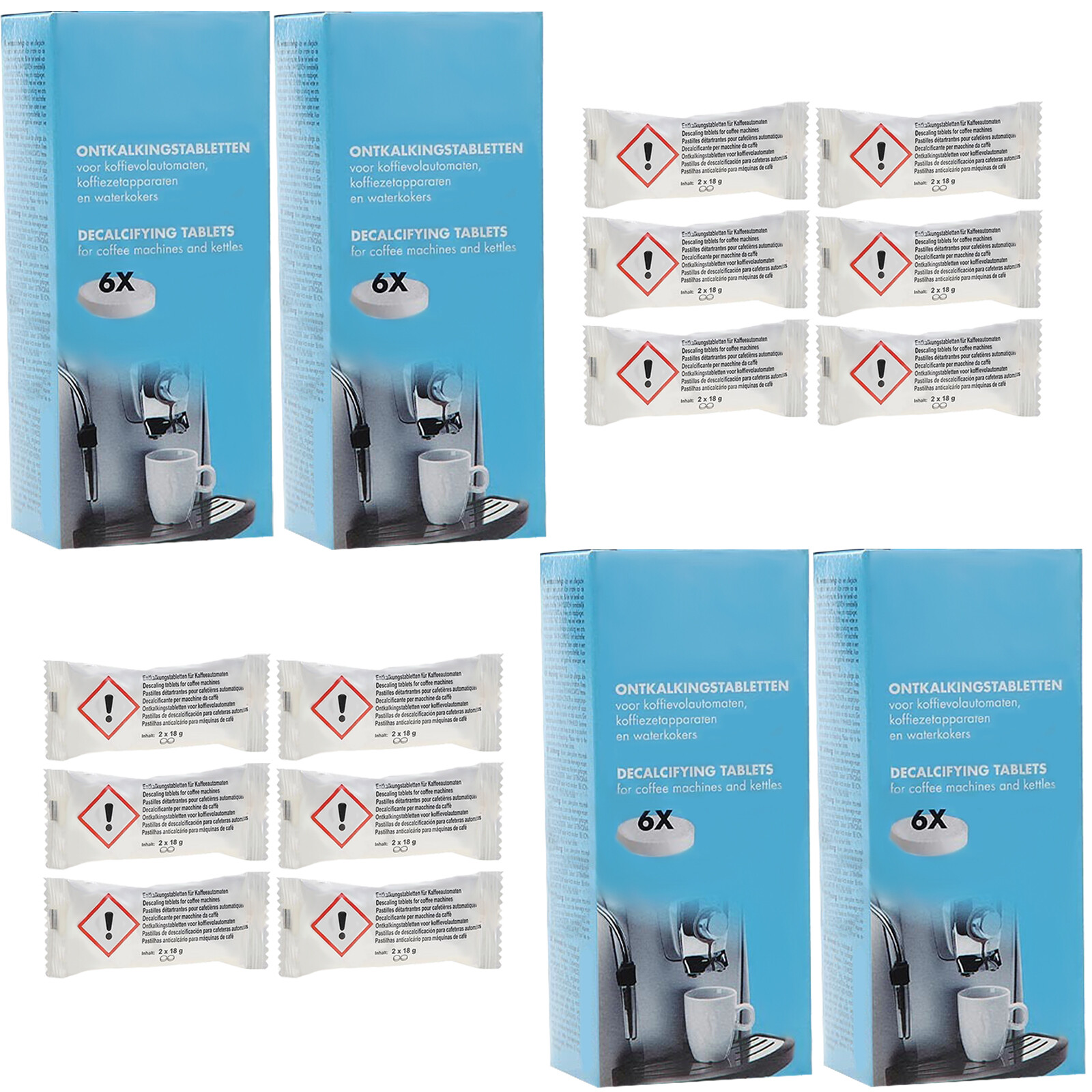 Descaler Tablets Anti-Calc for NEFF SIEMENS Coffee Machine Espresso Maker x 24