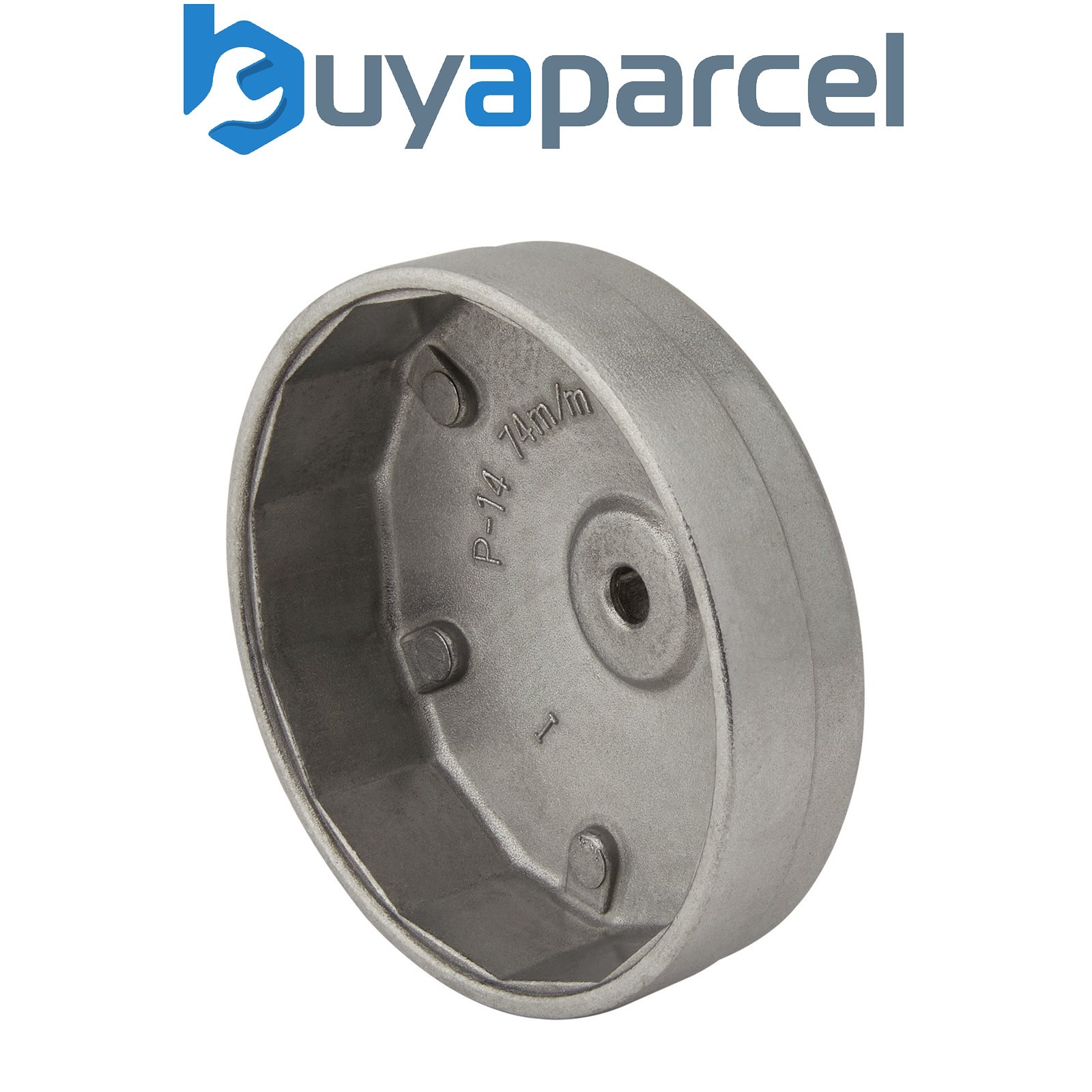 Draper 29186 Draper Expert Oil Filter Socket, 1/2" Sq. Dr. 74mm 14 Flats for Aud