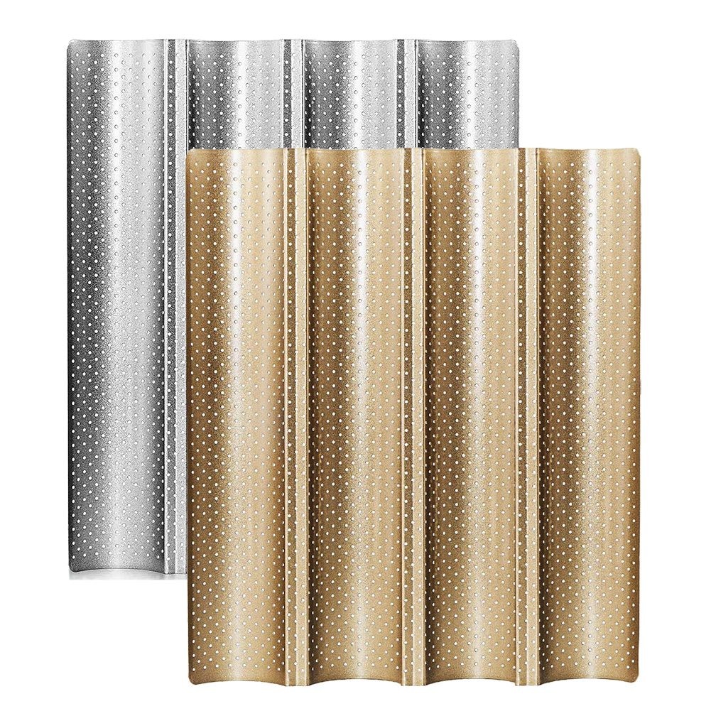 Bread Pan, Premium Nonstick Perforated Pan for French Bread Baking, 46342