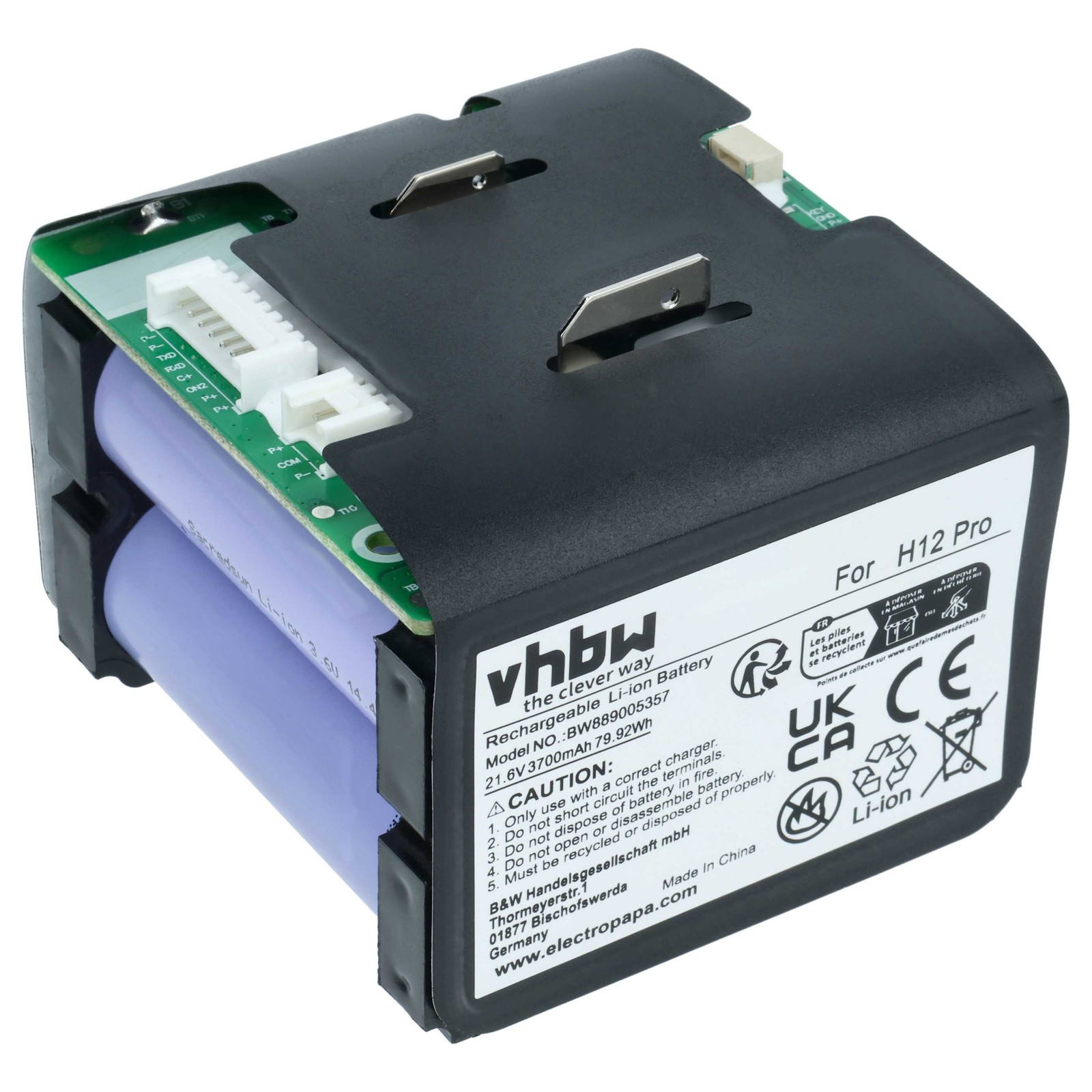 Battery for Dreame H13 PRO H13 PRO PLUS W2335D 3700mAh 21.6V