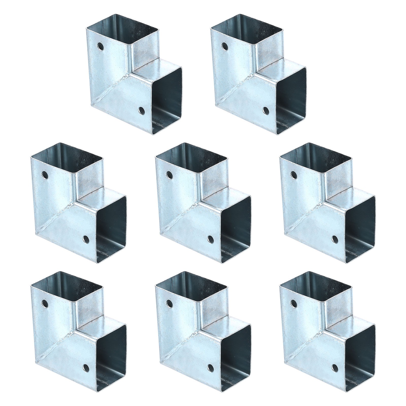 2-Way Gazebo Brackets Kit, Angle Bracket for 1.61" x 1.22" Lumber (8 Pack)