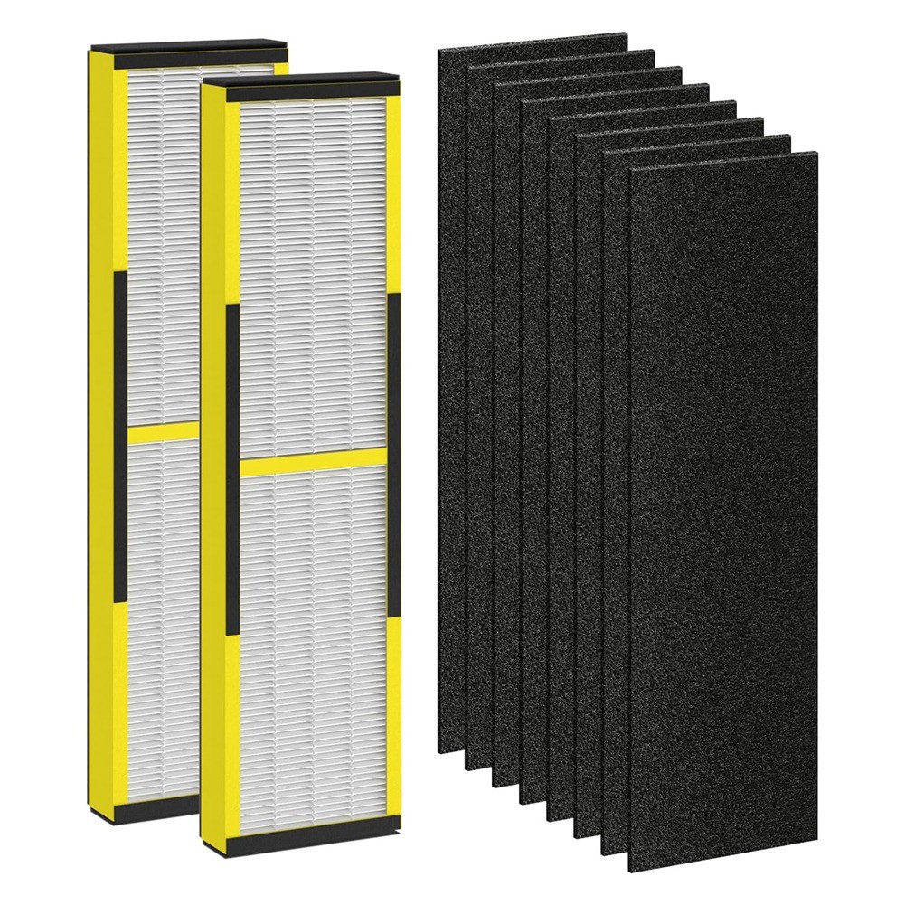 FLT4825 Replacement for Germ Guardian , for AC4825 AC4850, 2 True HEPA + 89419