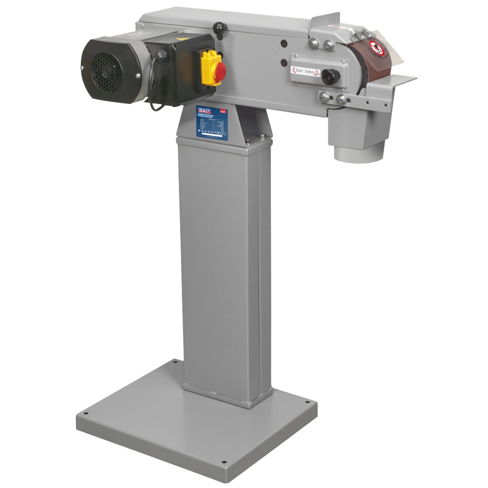 Sealey Power Belt Sander/Linisher 100 x 1220mm 1500W/230V Metal Fabrication Work