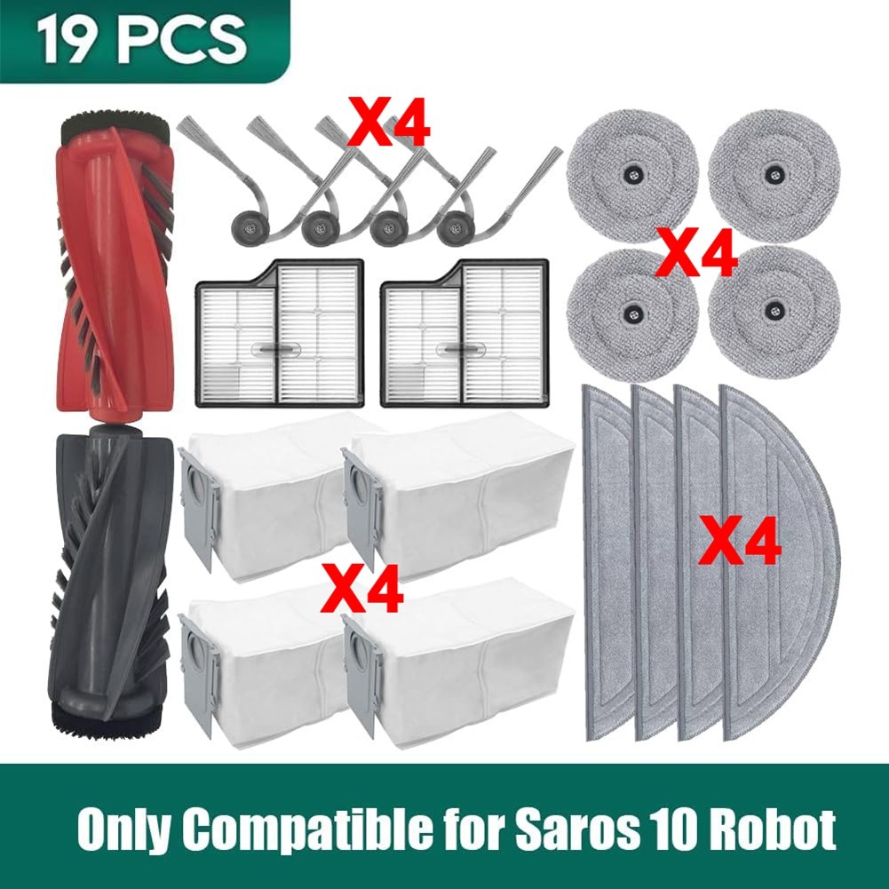 Accessories for Saros 10 Mop Cloth for Saros 10 Dust Bag H7E6