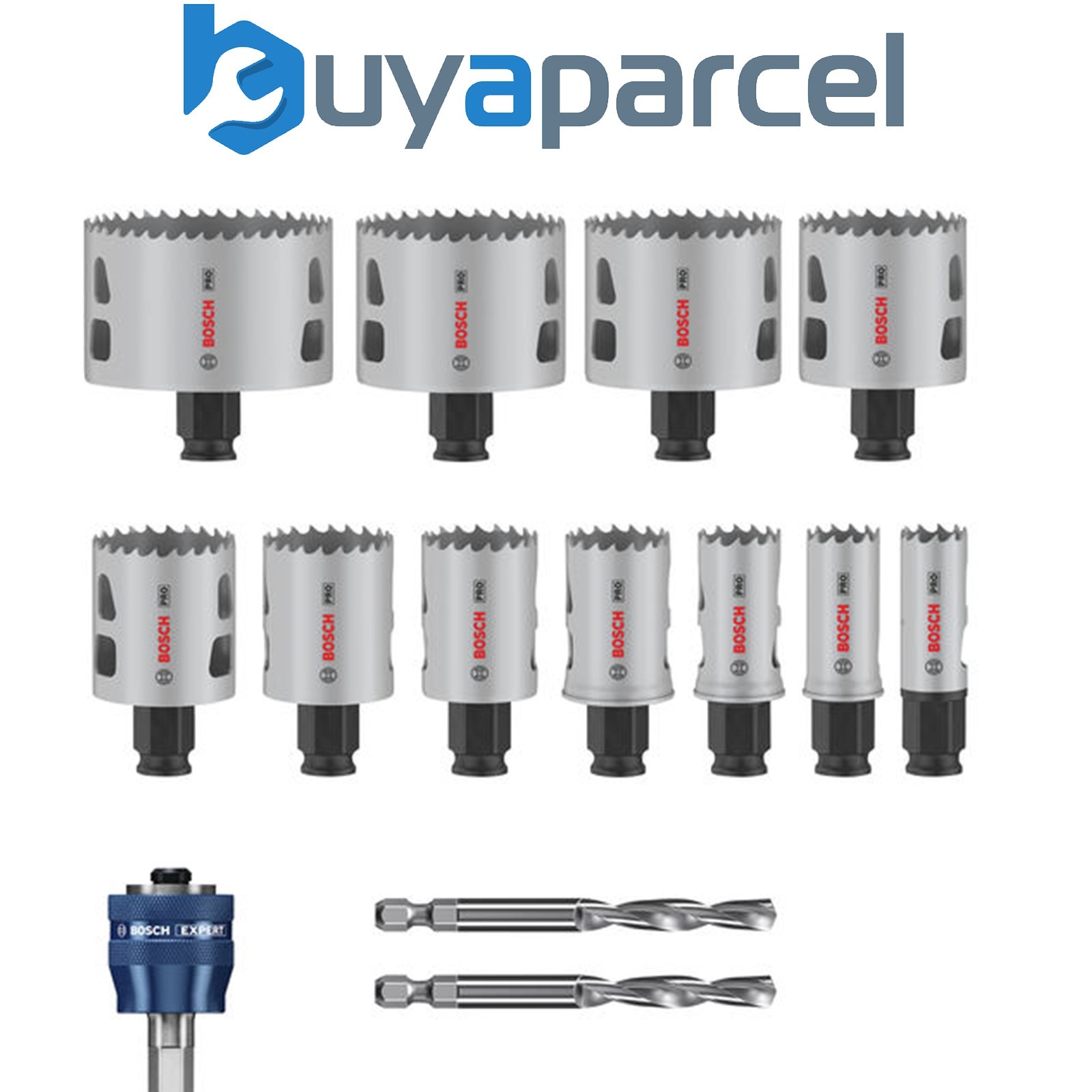 Bosch Hole saws sets PRO Multi Material PC Plus Hole Saw Set 14 pcs 2608594425