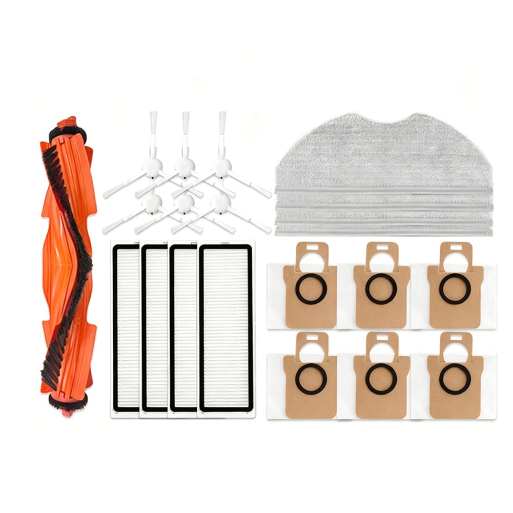 Accessories for Robot Vacuum H40 / OV51 Main Side Brush Mop Cloth HEPA 2516