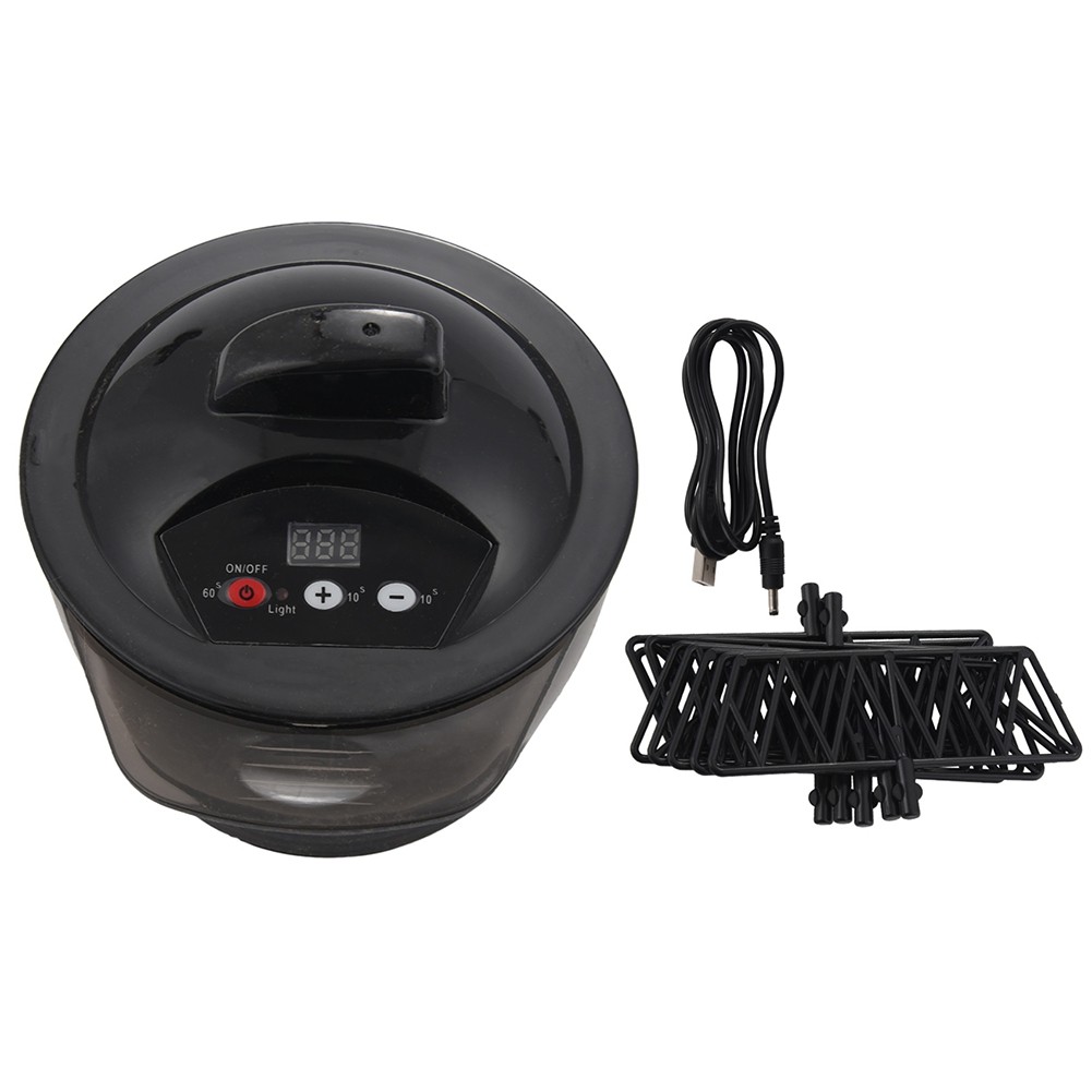 Electric Hair Coloring Bowl DIY Hair Color Wax Stirrer Tool Plastic4112