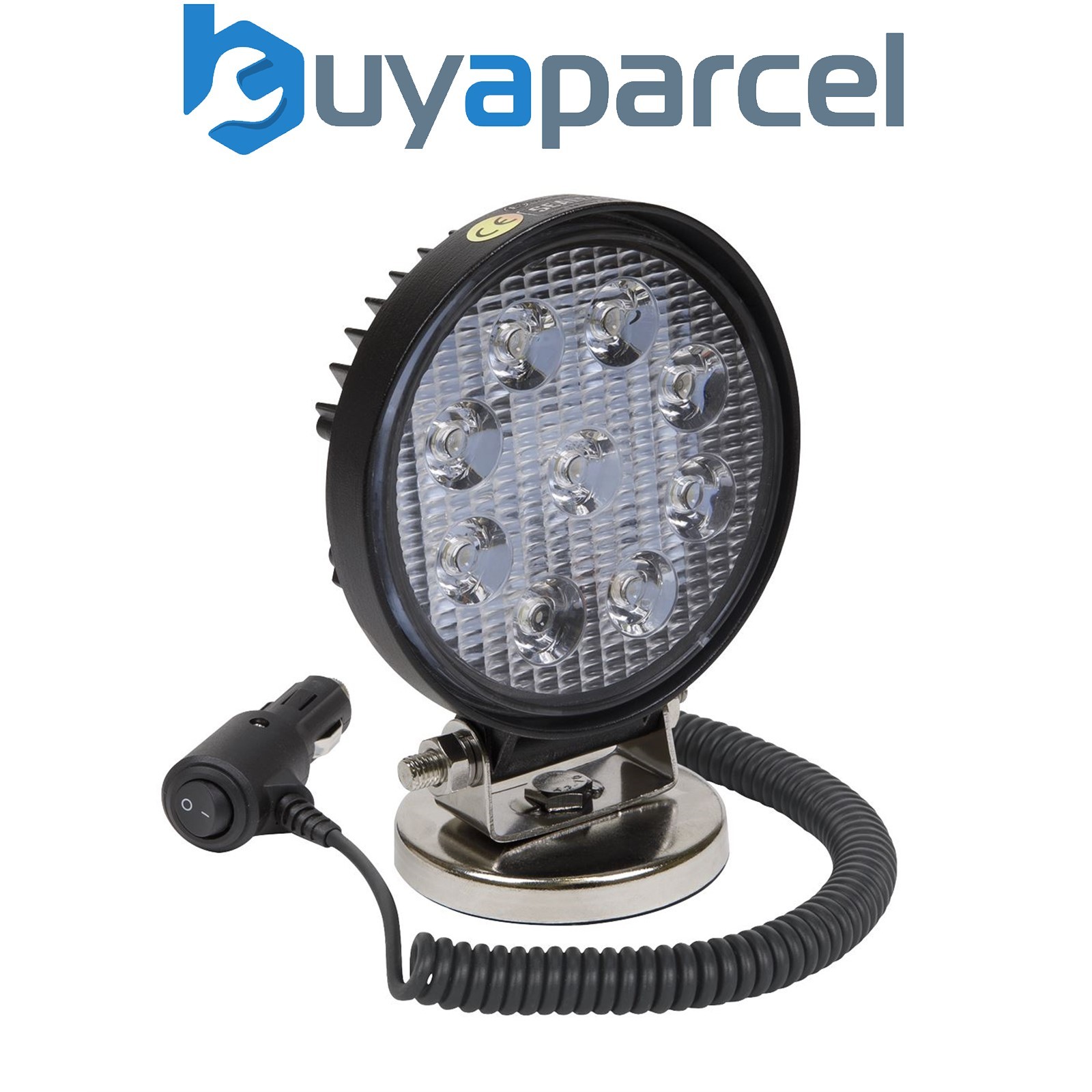 Sealey LED3RM Round Worklight with Magnetic Base 27W SMD LED