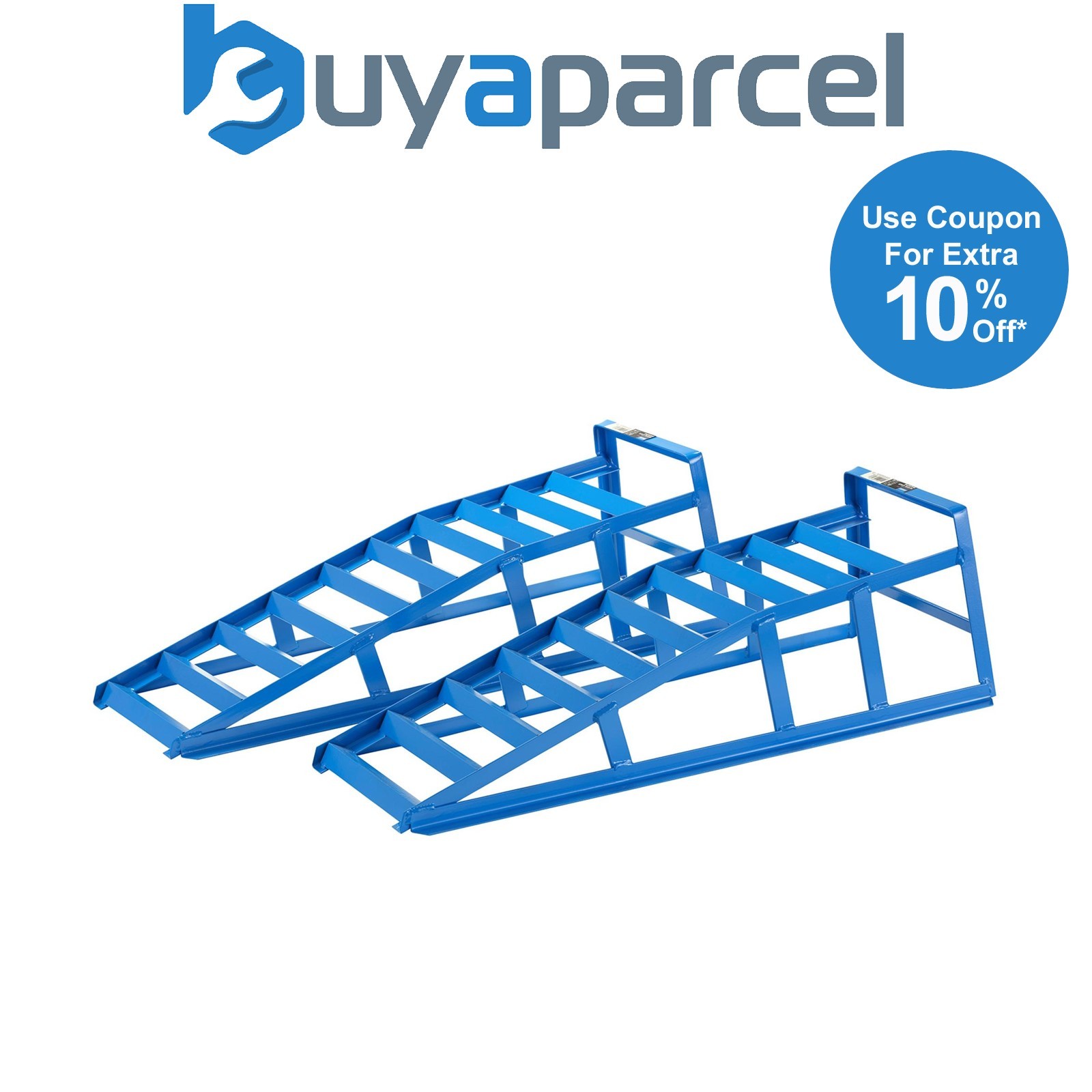 Draper 20232 Wide Car Ramps, 2 Tonne (Pair)